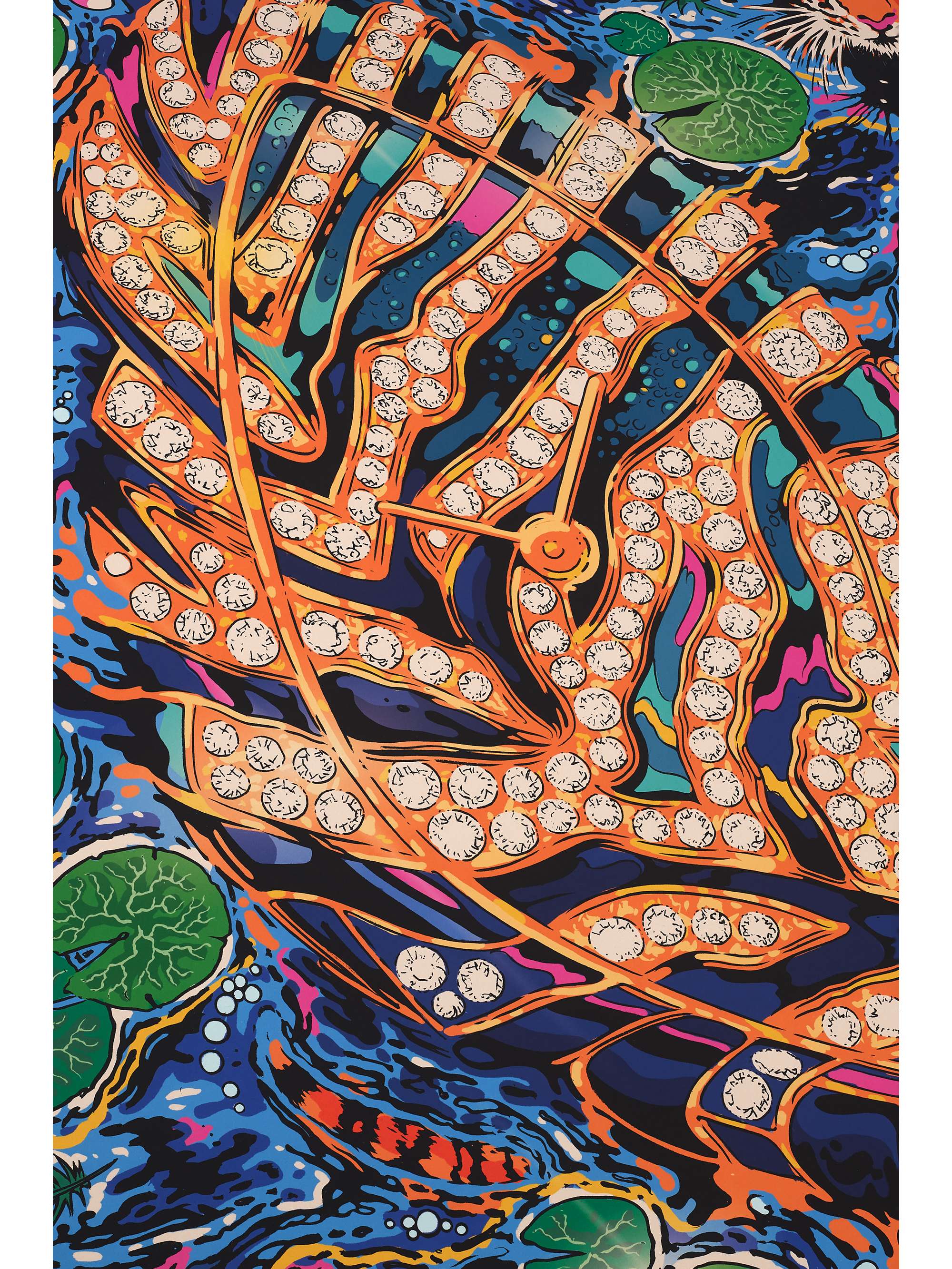 THE WATCH ANNUAL Tim McDonagh ink drawing and print, 33.1" × 46.8"