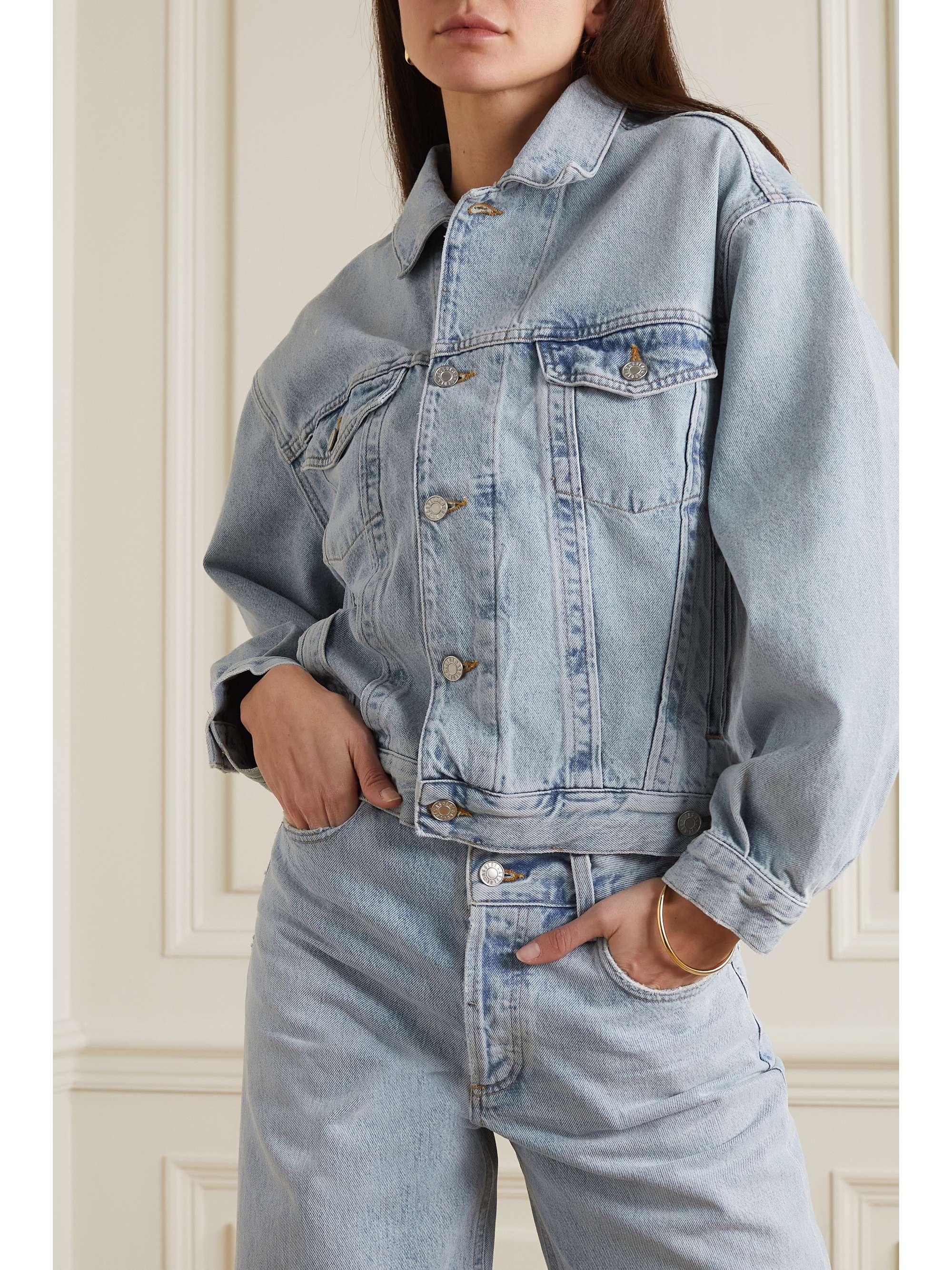 AGOLDE Charli oversized organic denim jacket