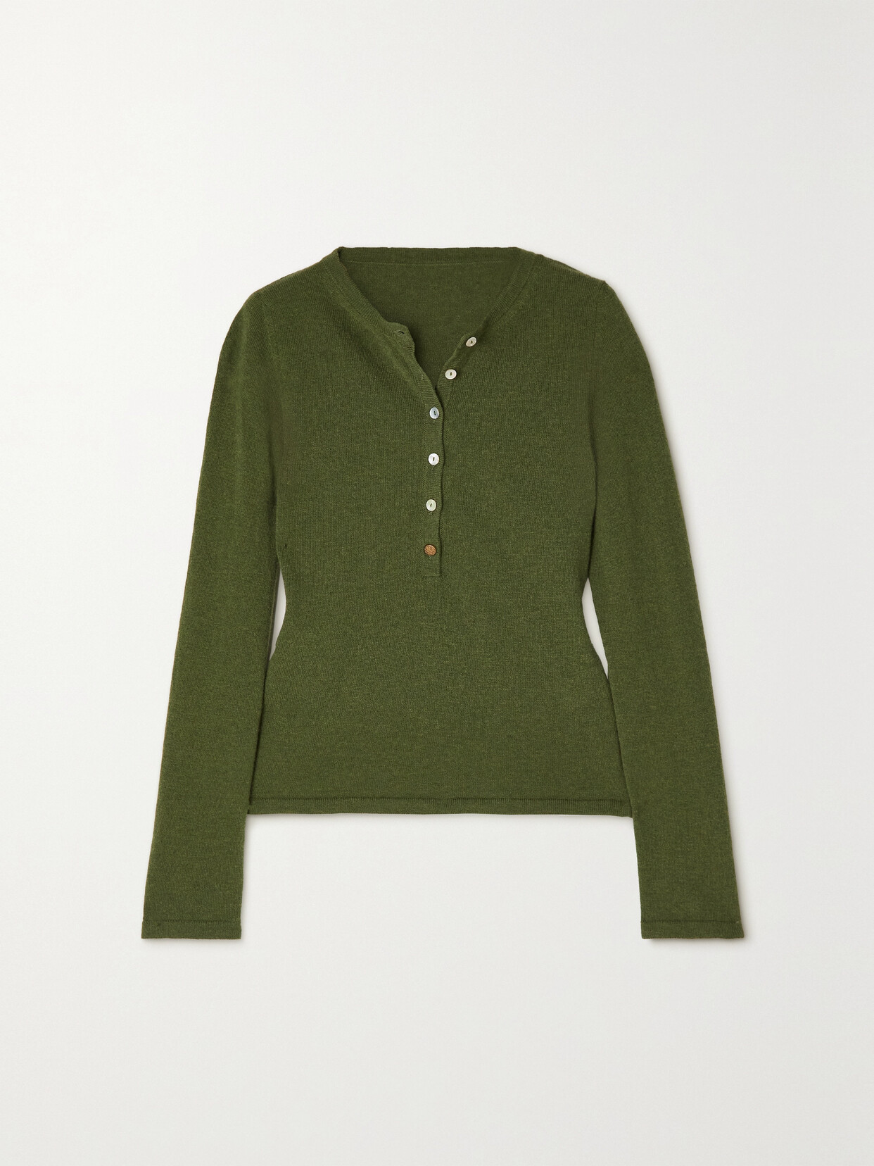 Fortela - Lou Wool Shirt - Green