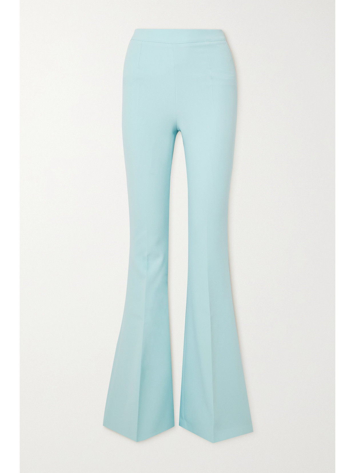 Safiyaa Halluana Stretch-crepe Flared Pants - Blue