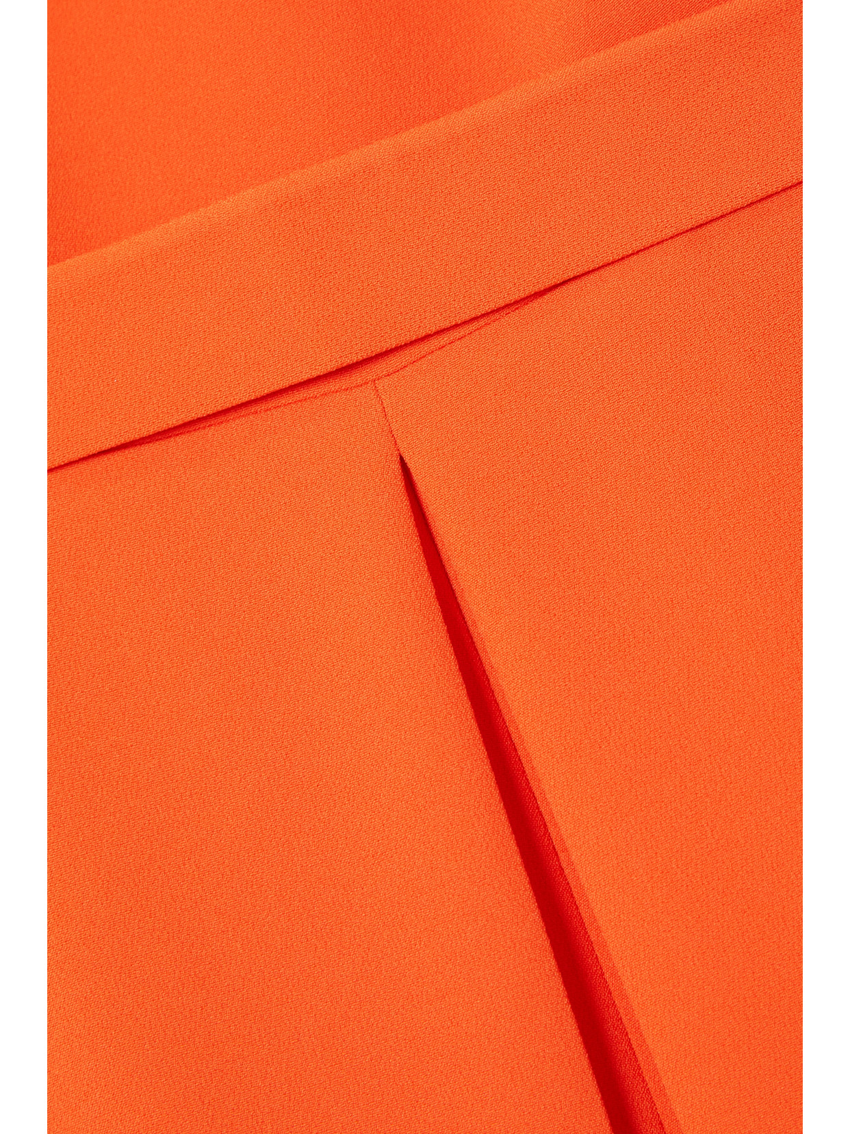 Safiyaa Eula Embellished Pleated Crepe Jumpsuit In Orange