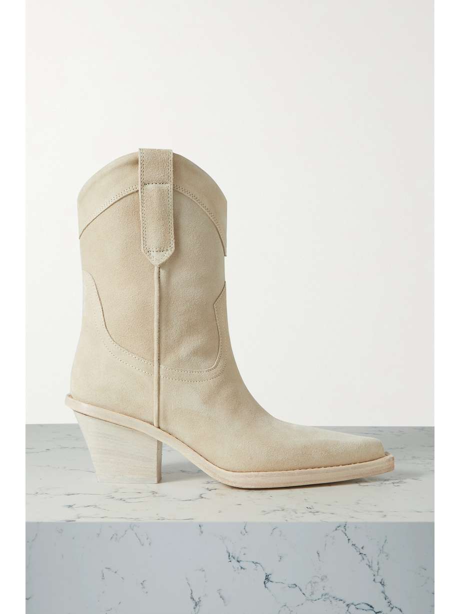 Dakota suede cowboy boots