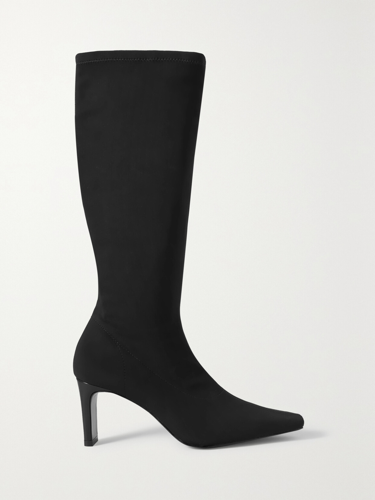 Reformation - Rosa Neoprene Knee Boots - Black