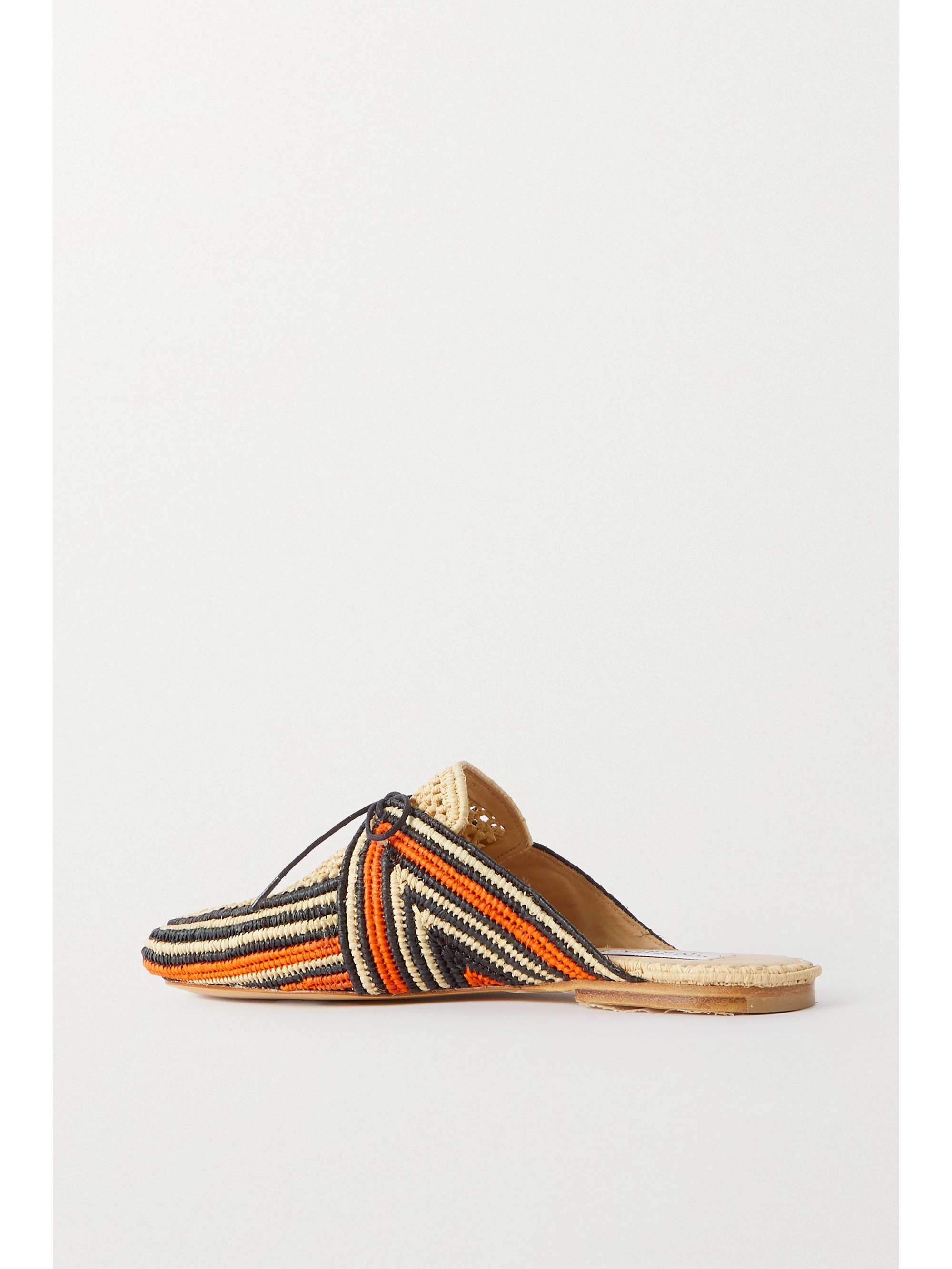 GABRIELA HEARST Harriet raffia slippers