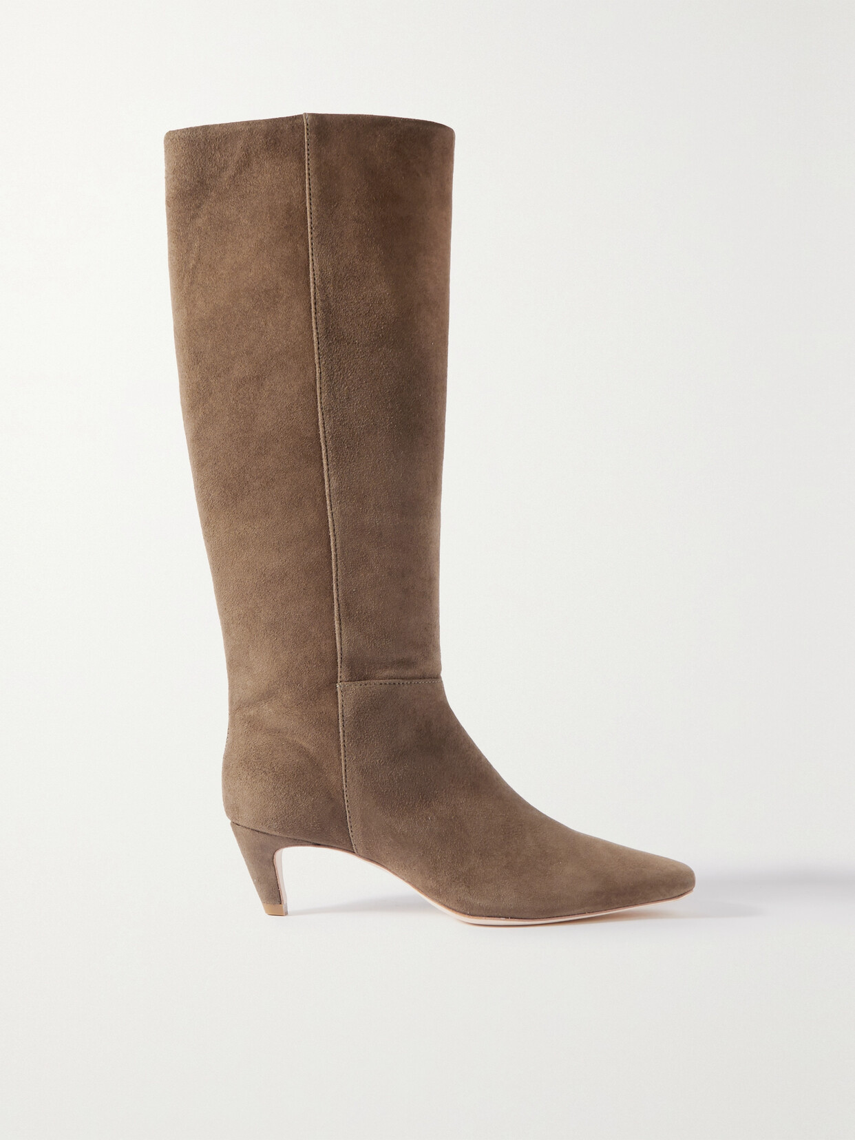 Reformation - Remy Suede Knee Boots - Brown