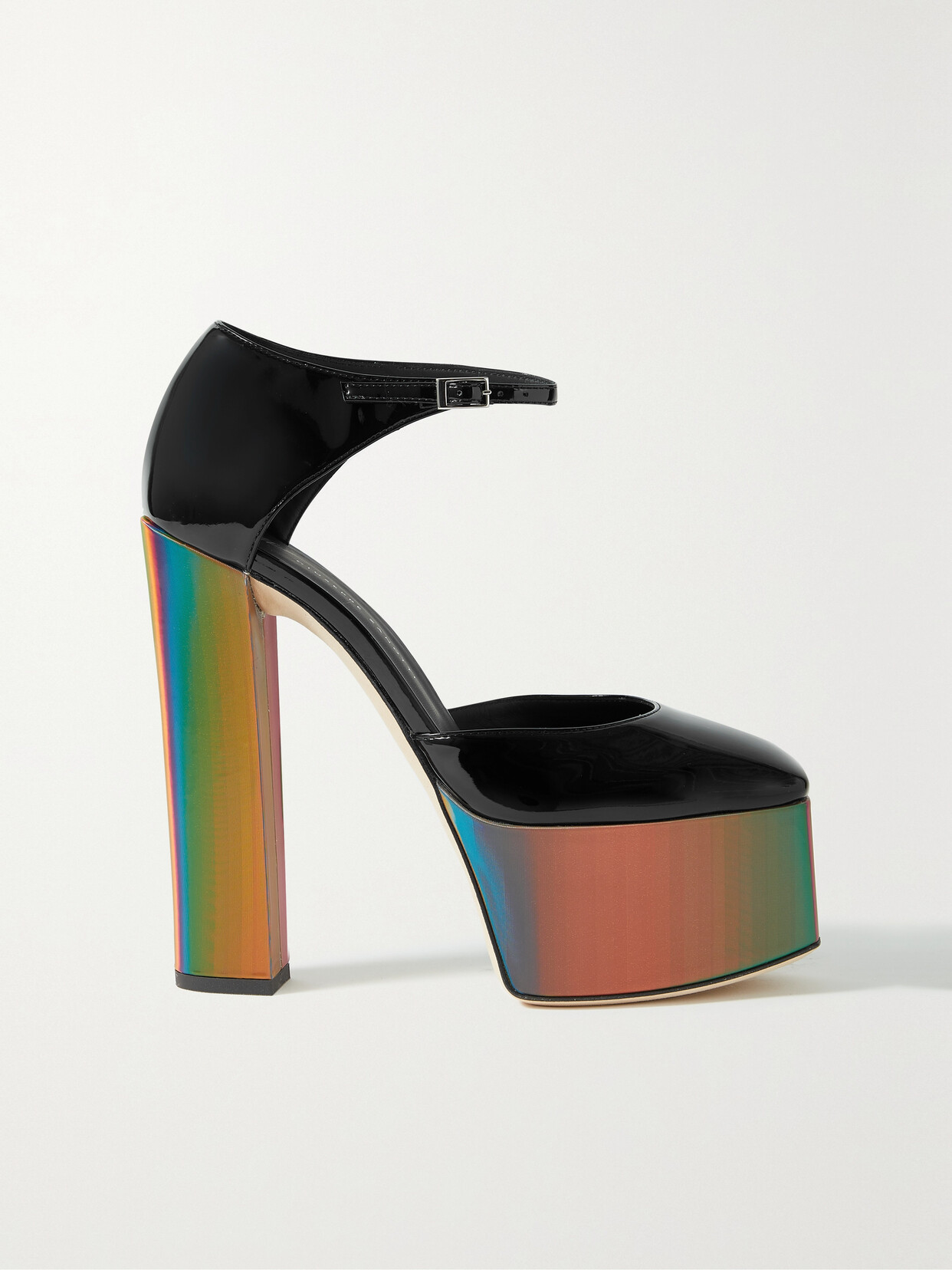 Giuseppe Zanotti - New York 80 Patent-leather Platform Pumps - Black