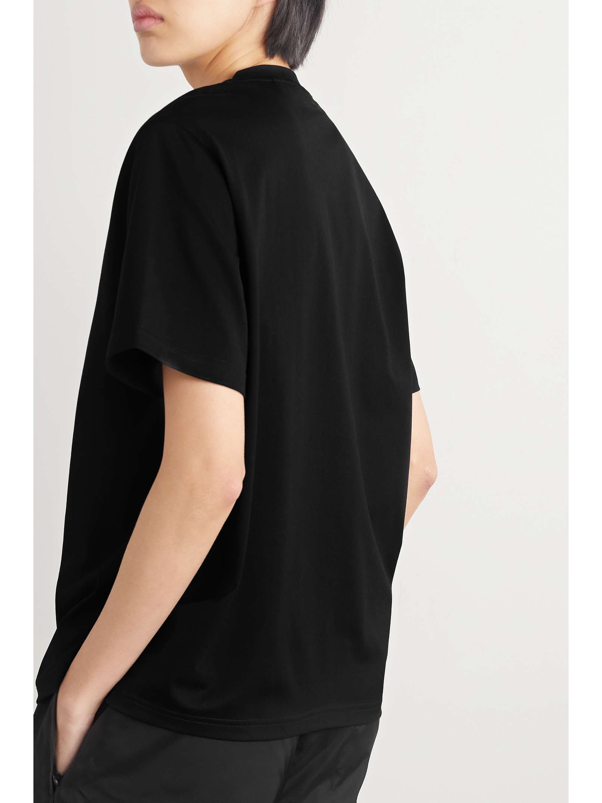 BURBERRY Printed cotton-jersey T-shirt