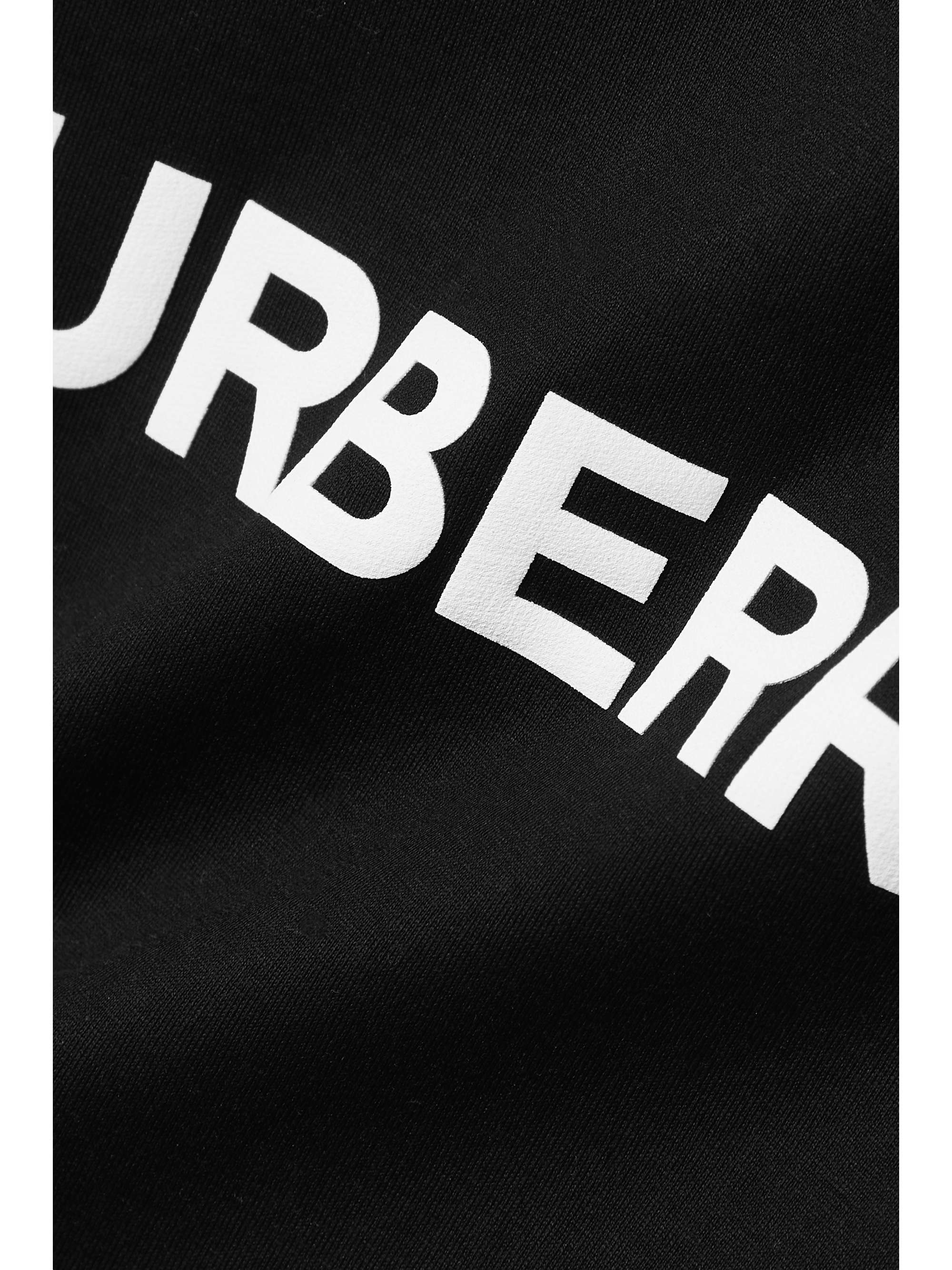 BURBERRY Printed cotton-jersey T-shirt