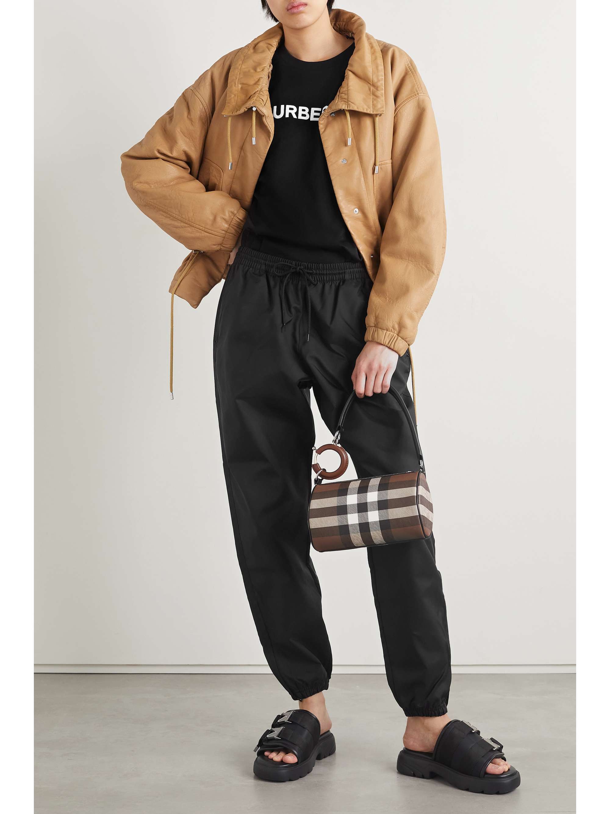 BURBERRY Printed cotton-jersey T-shirt