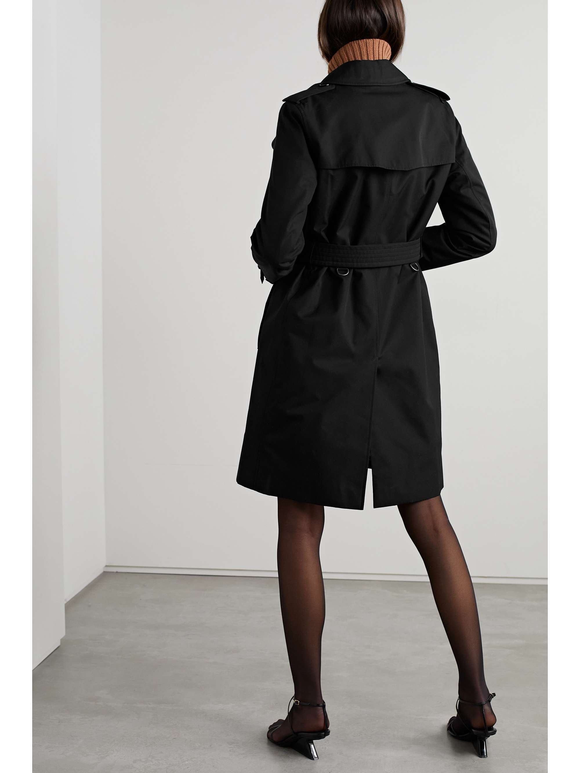 BURBERRY Cotton-gabardine trench coat