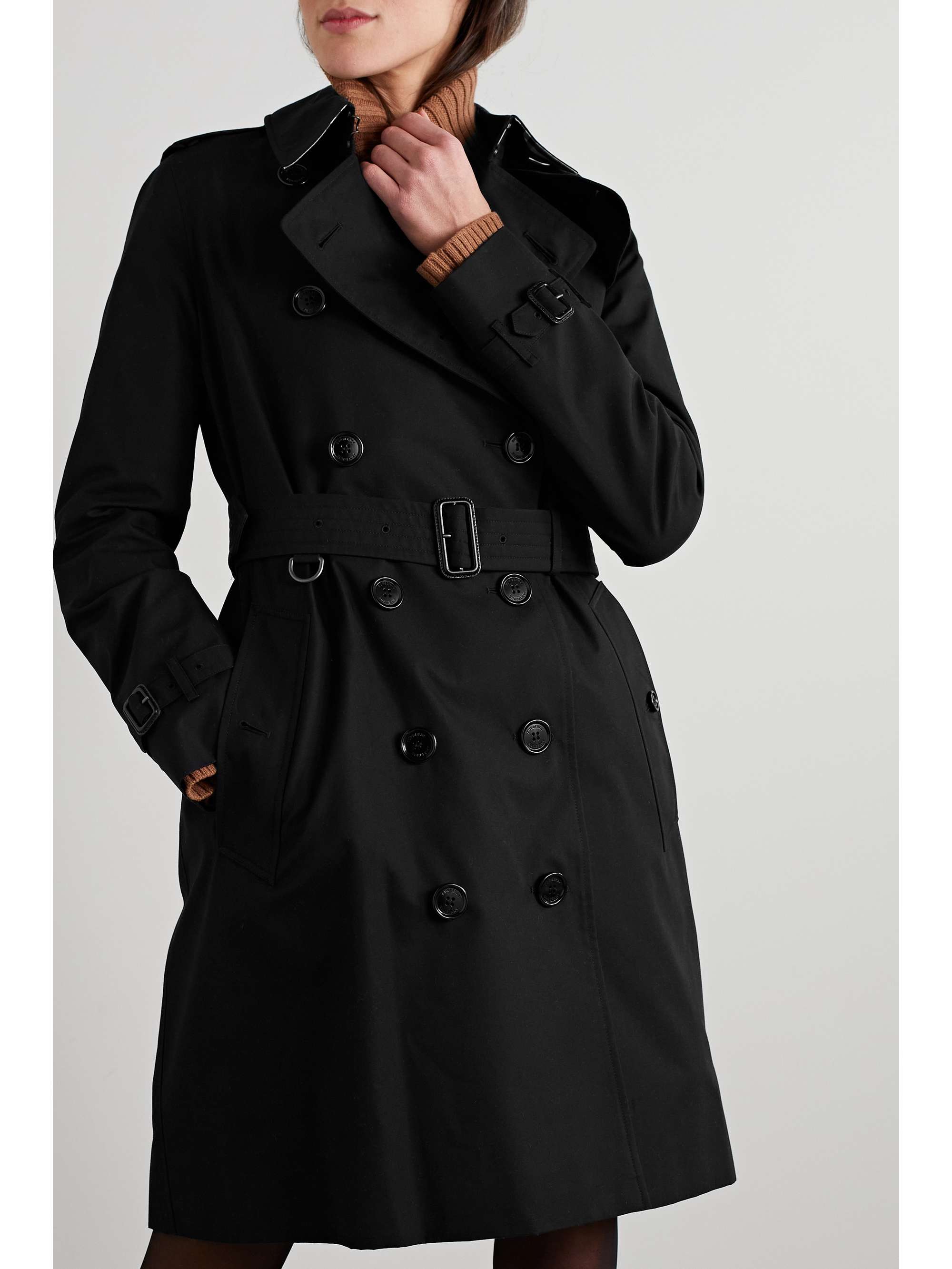 BURBERRY Cotton-gabardine trench coat