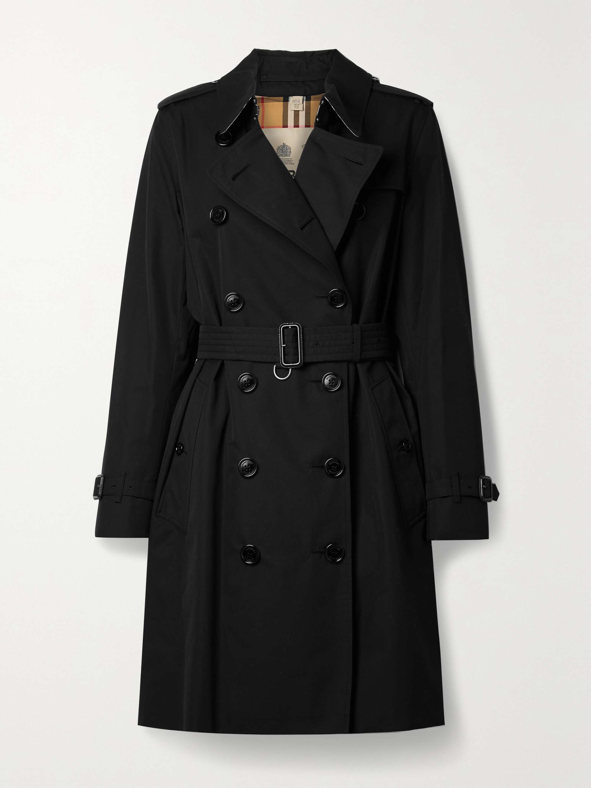 BURBERRY Cotton-gabardine trench coat | NET-A-PORTER