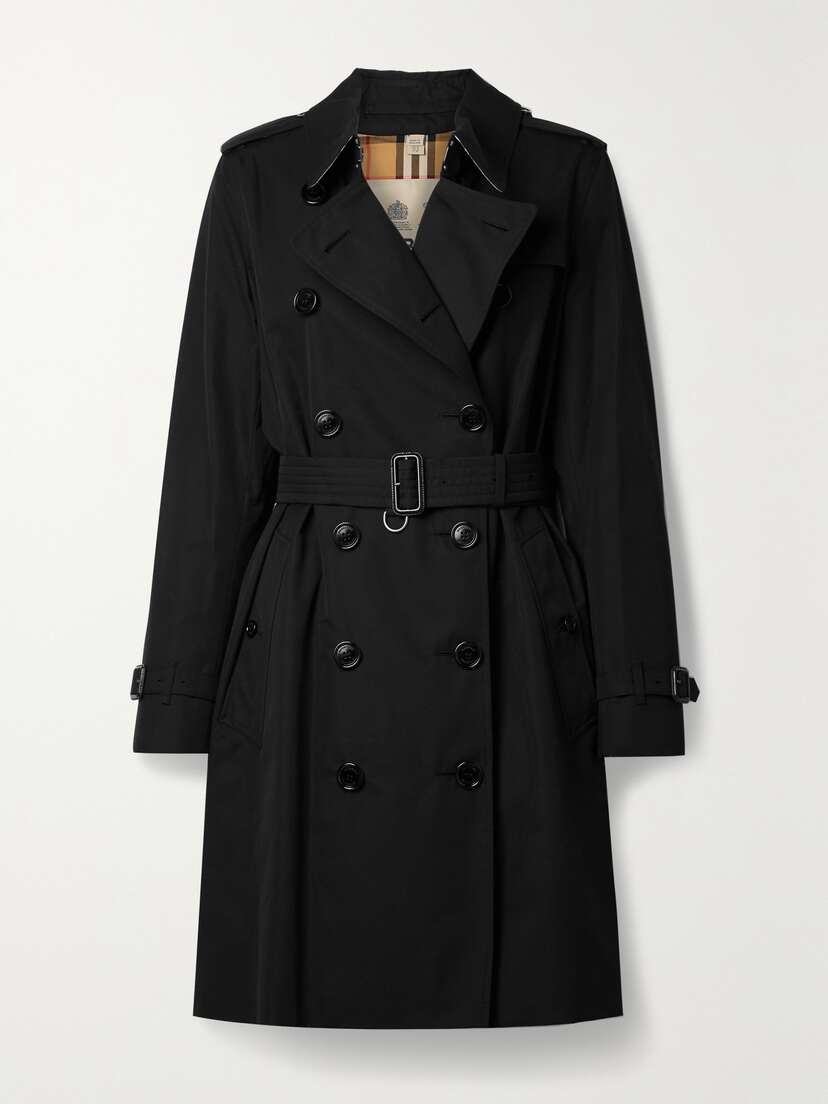 Burberry Cotton-gabardine Trench Coat - - UK 16