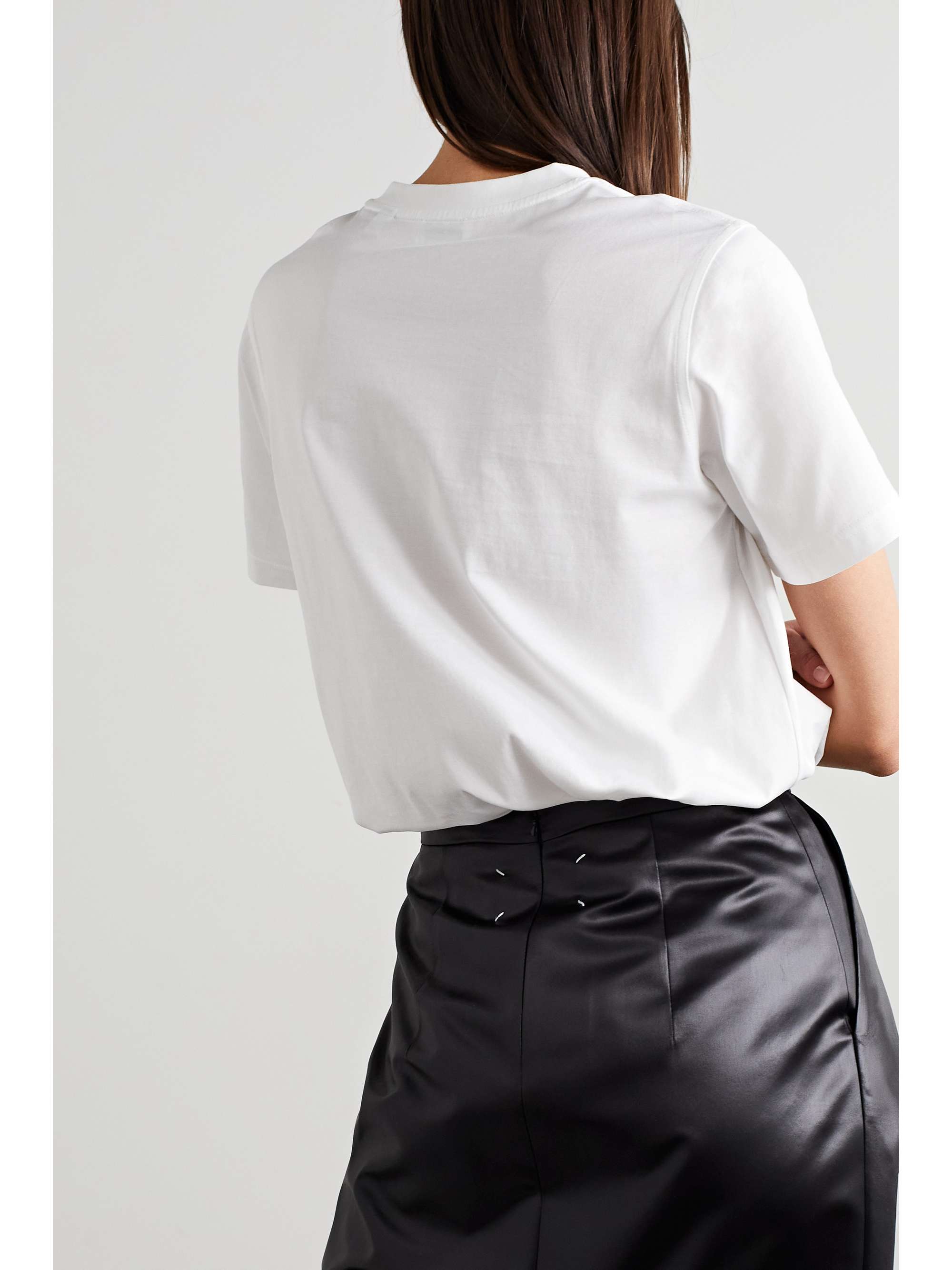 BURBERRY Printed cotton-jersey T-shirt