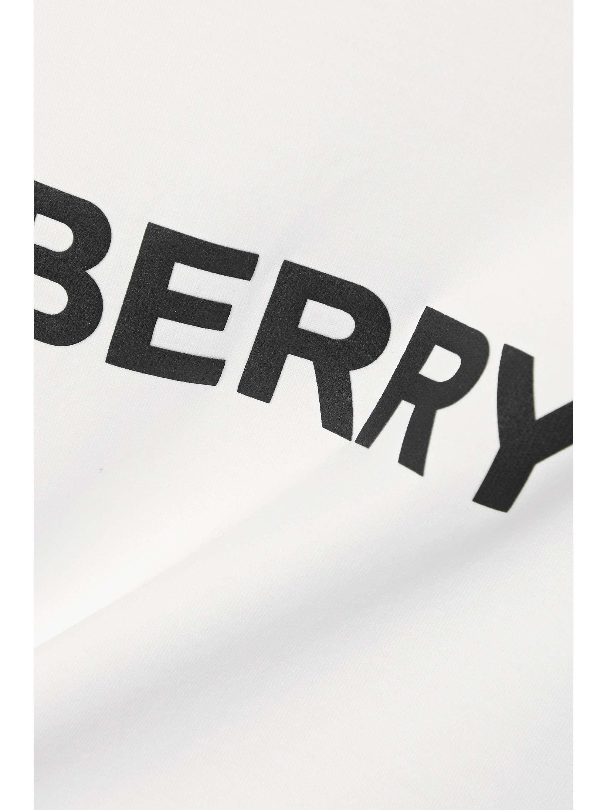 BURBERRY Printed cotton-jersey T-shirt
