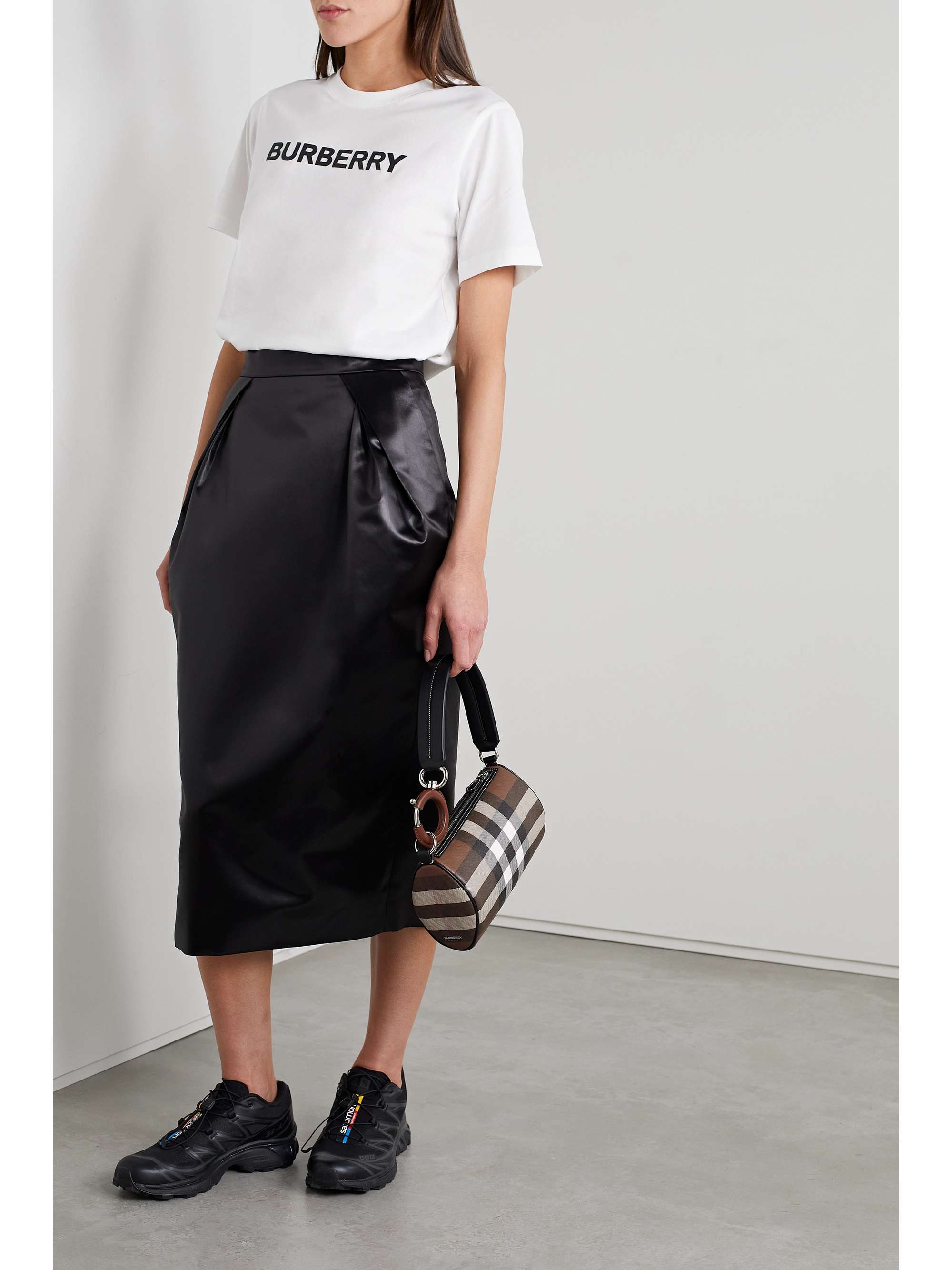 BURBERRY Printed cotton-jersey T-shirt