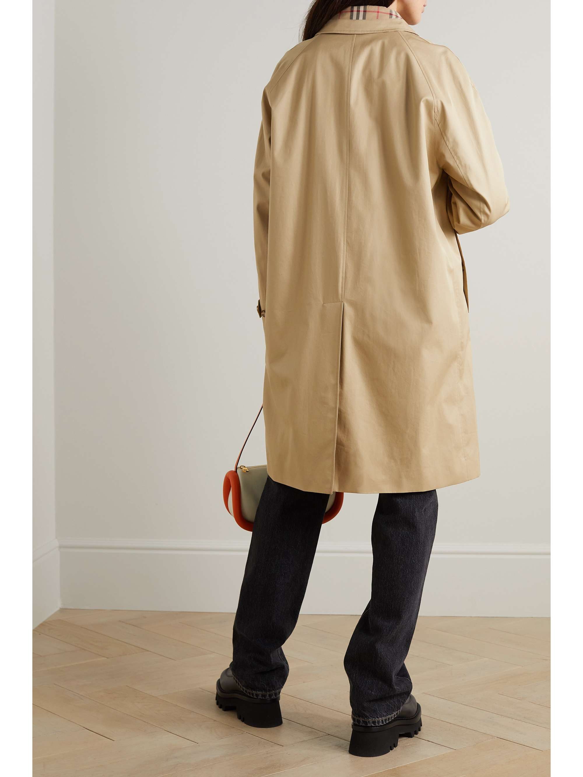 BURBERRY Cotton-gabardine coat