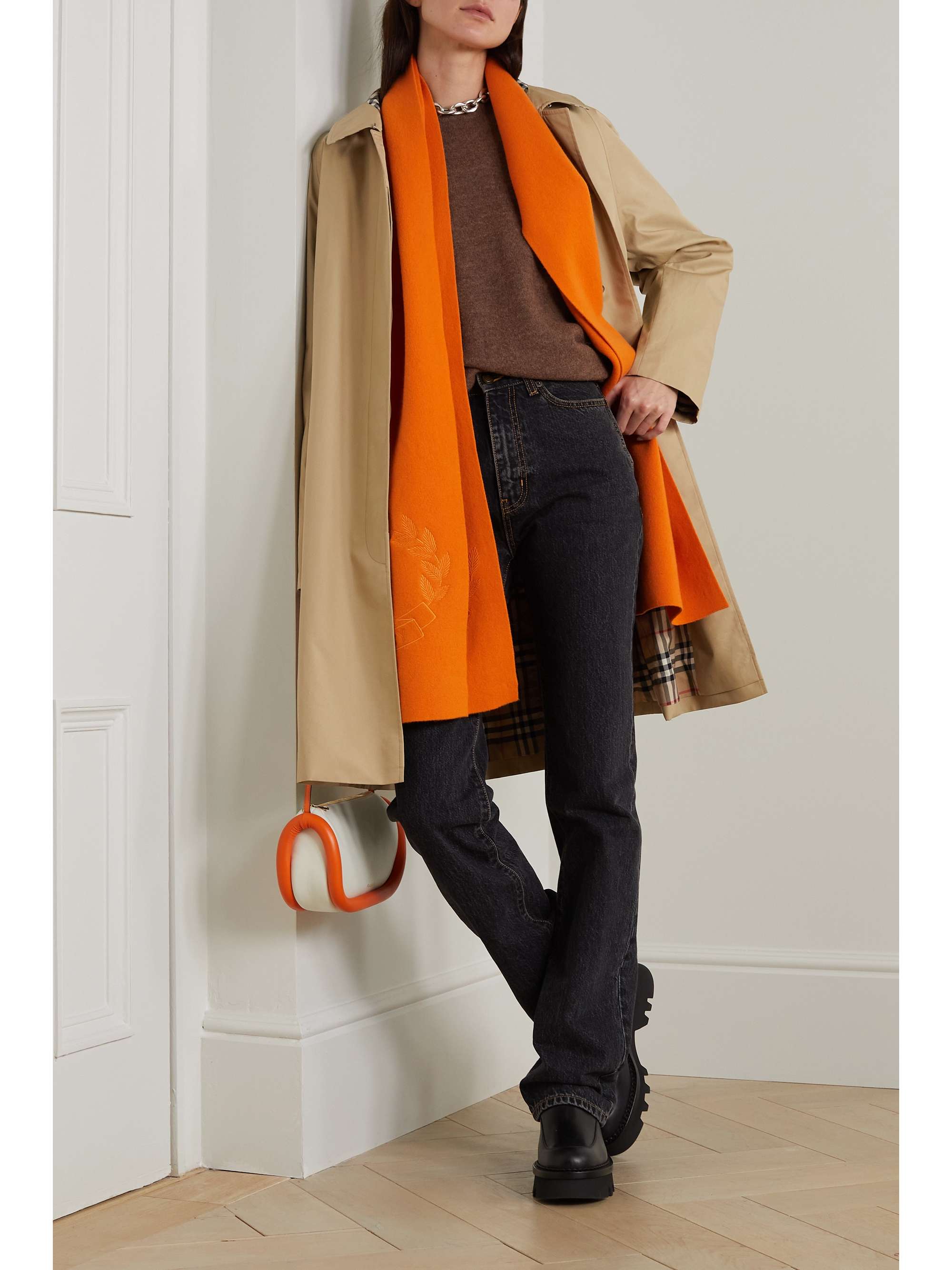 BURBERRY Cotton-gabardine coat
