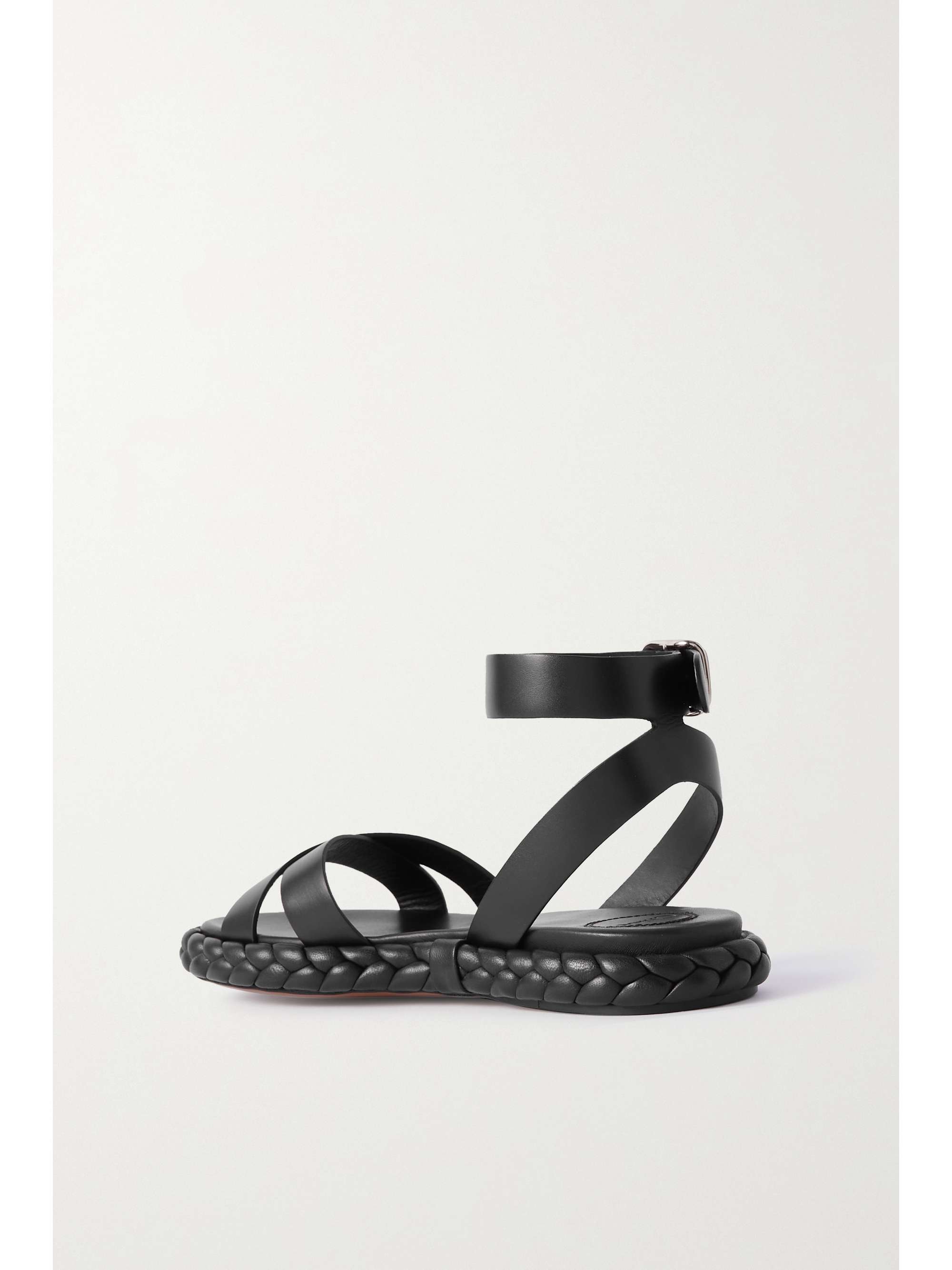 CHLOÉ Braided leather sandals