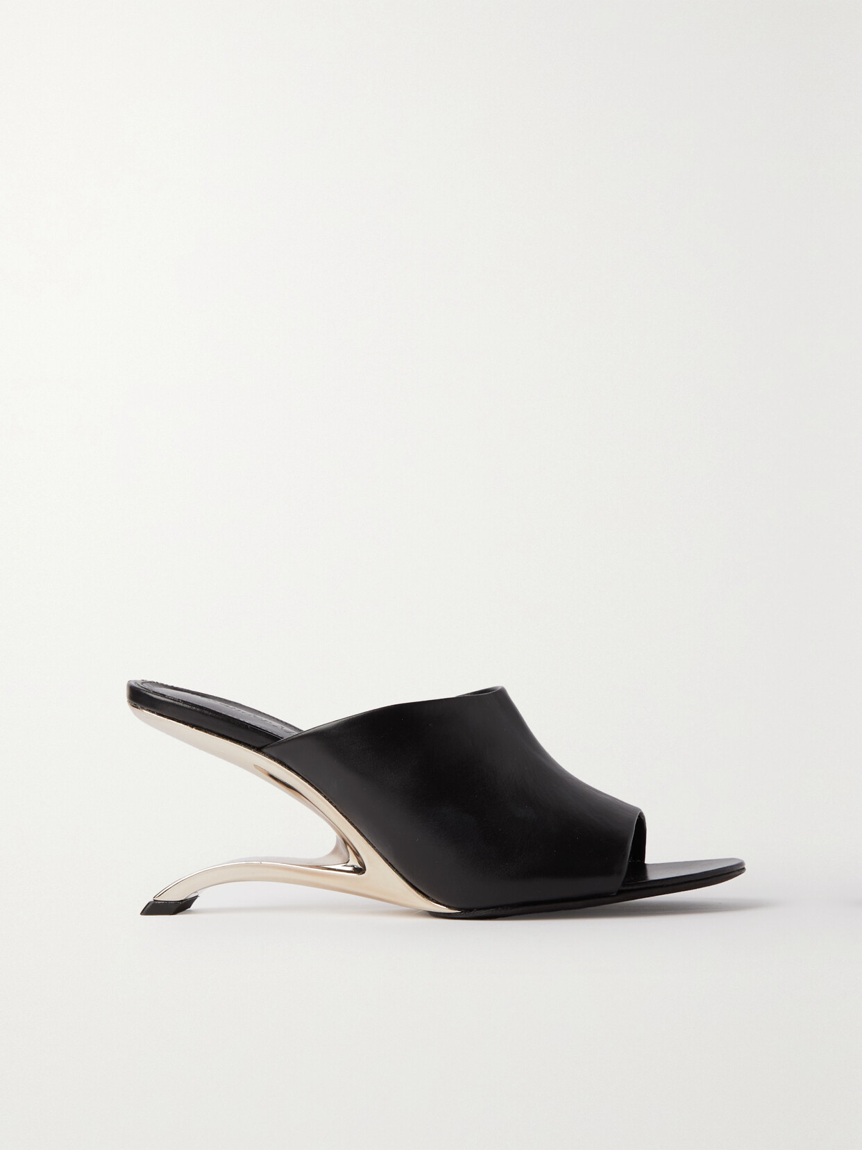 Alexander McQueen - Leather Mules - Black