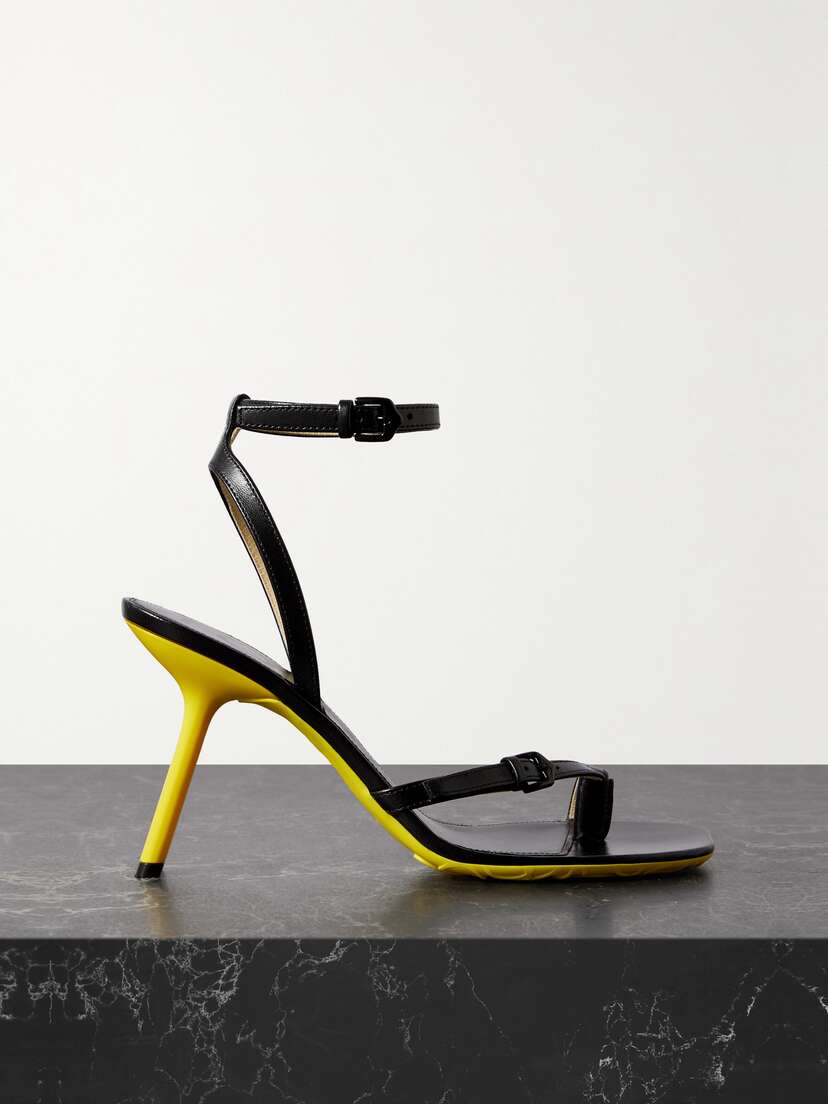 Loewe — Petal leather sandals