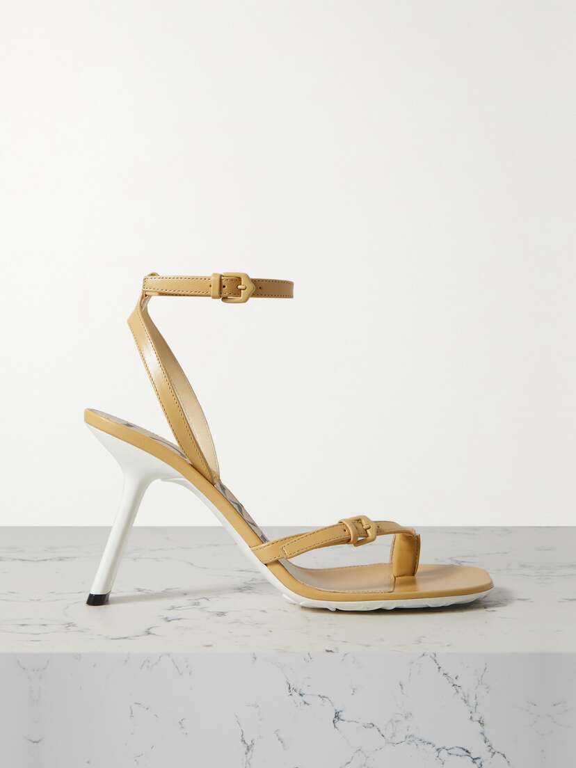 Loewe Petal Leather Sandals