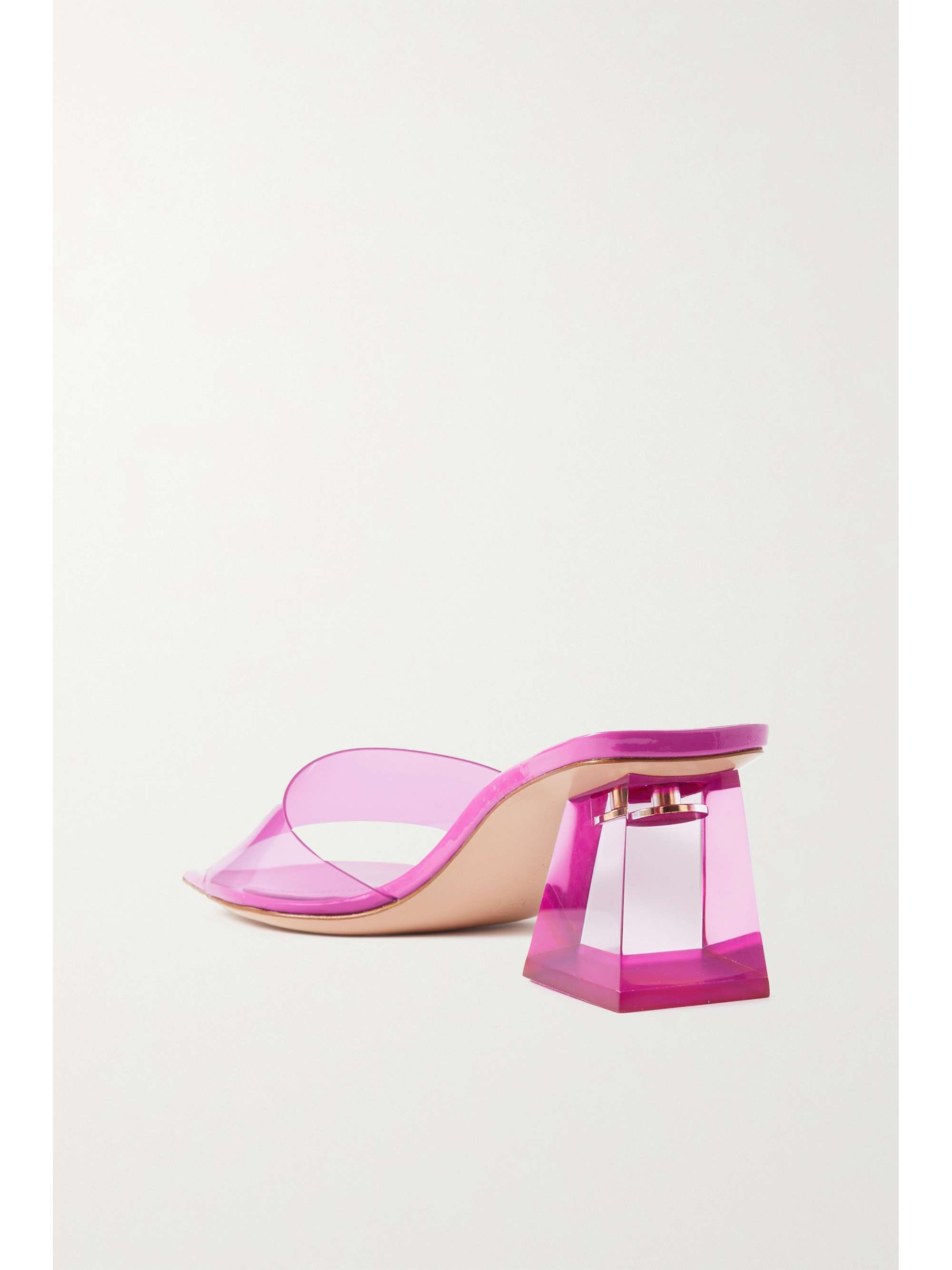GIANVITO ROSSI 55 PVC mules