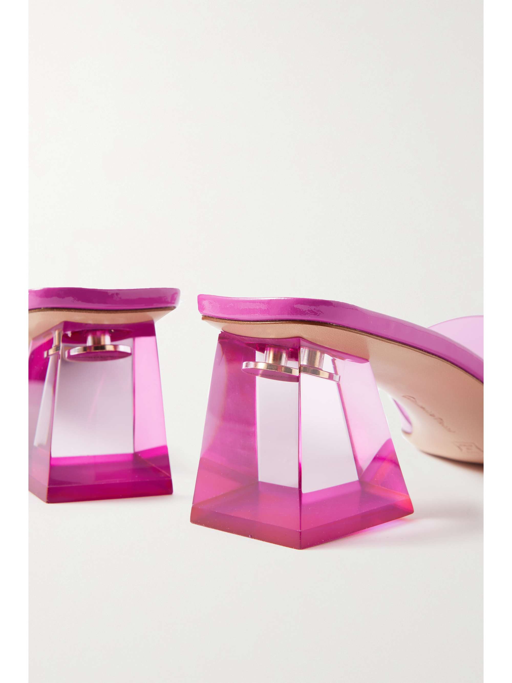 GIANVITO ROSSI 55 PVC mules