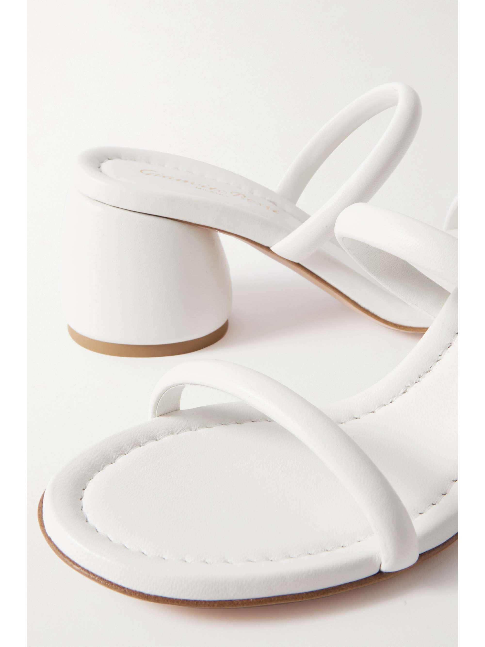 GIANVITO ROSSI 60 leather sandals