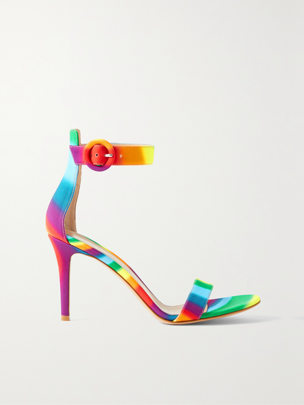 Gianvito Rossi - Portofino 85 Twill Sandals - Multi