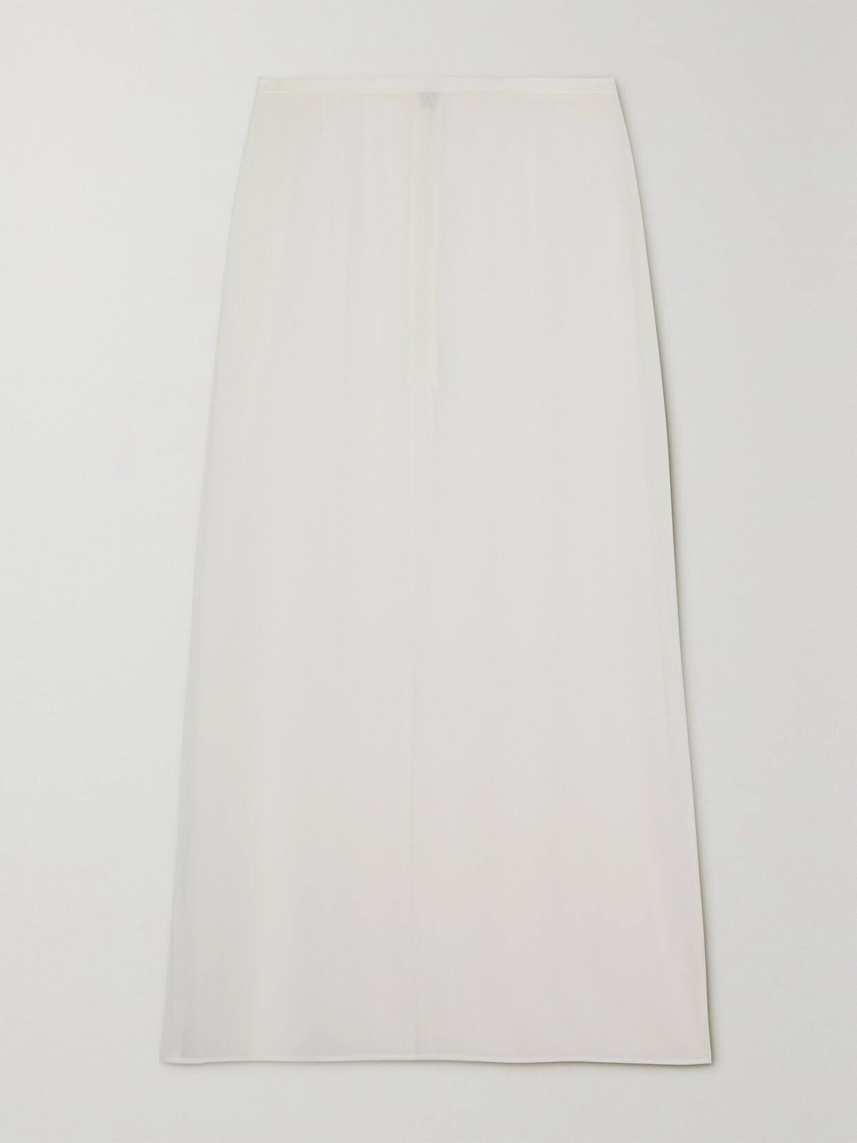 Tibi - Mesh Midi Skirt - White