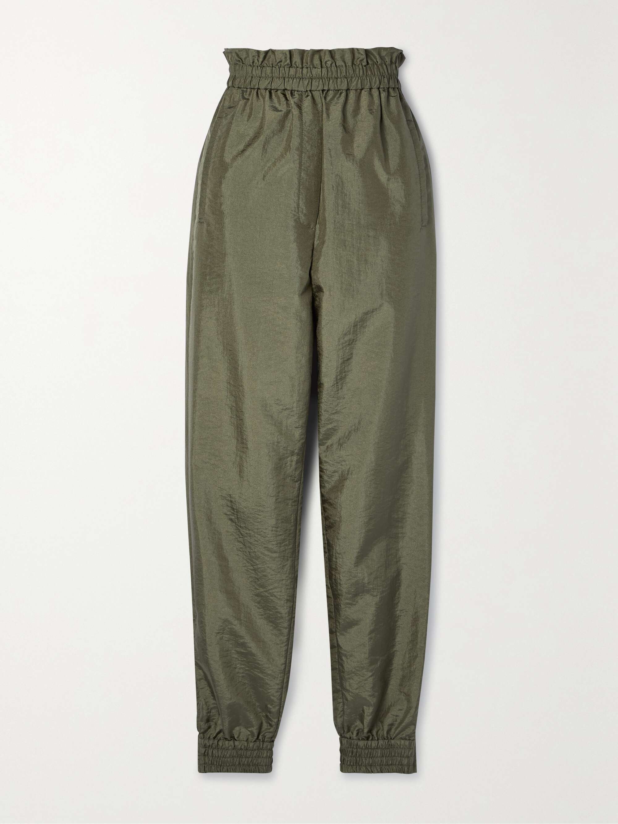Tibi nylon 2025 joggers