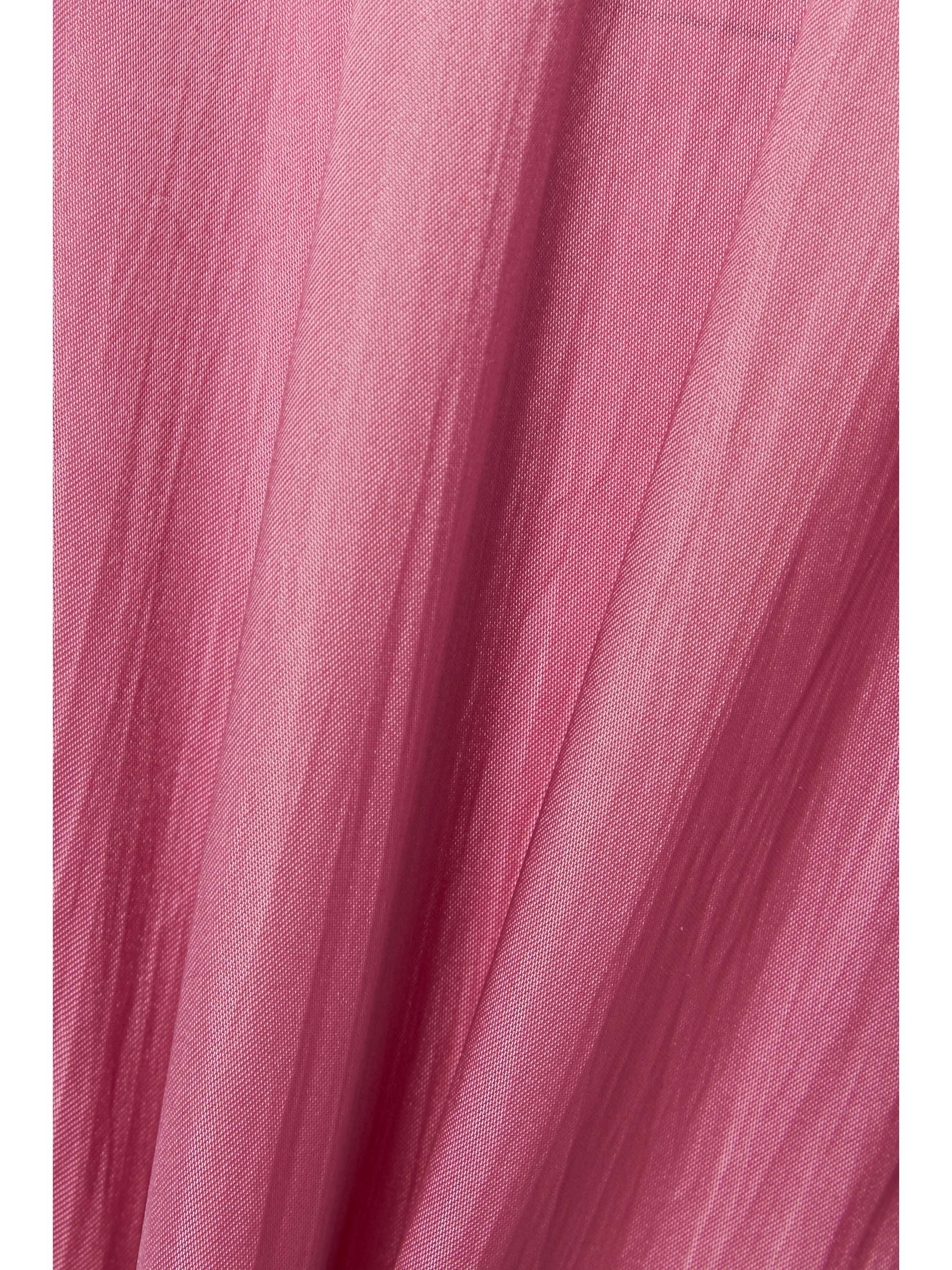 TIBI Stella crinkled-satin wide-leg cargo pants