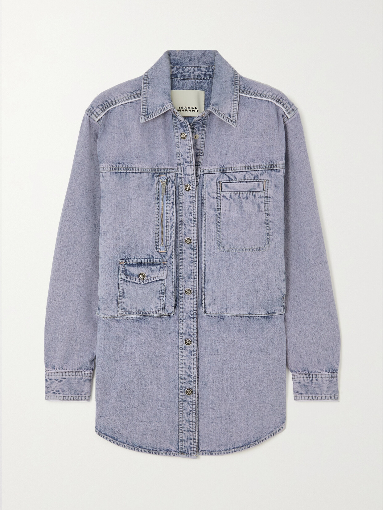 Isabel Marant - Pearl Denim Jacket - Purple