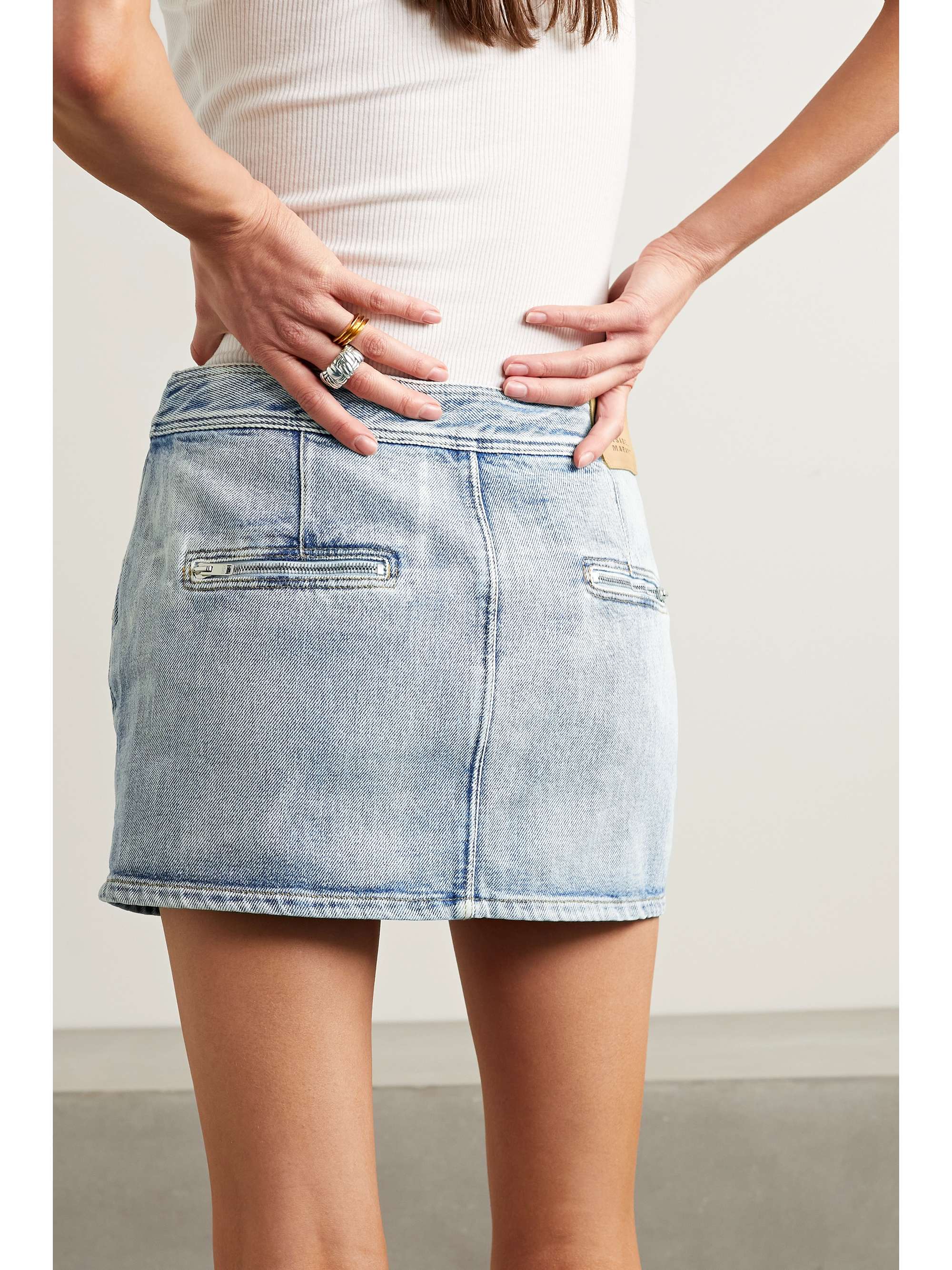 ISABEL MARANT Caly 牛仔迷你半身裙
