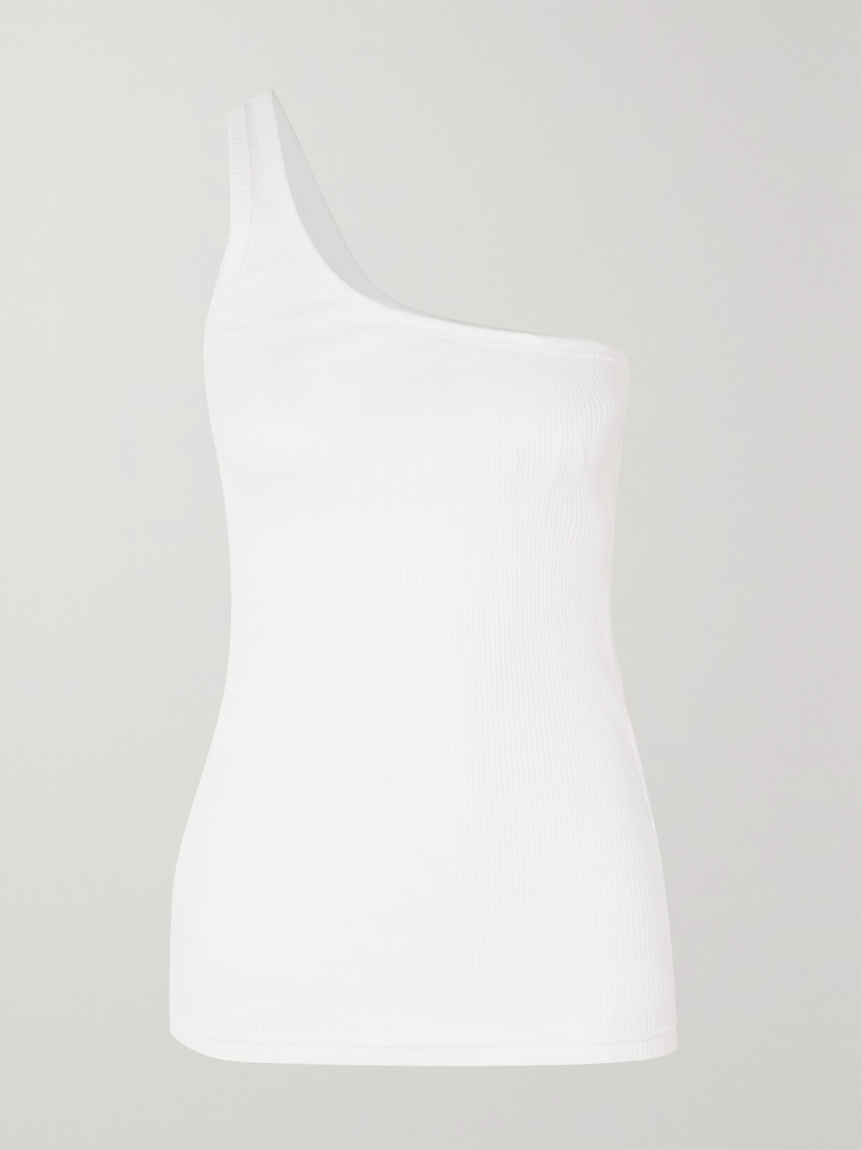 Isabel Marant - Tresia One-shoulder Ribbed Cotton-jersey Tank - White