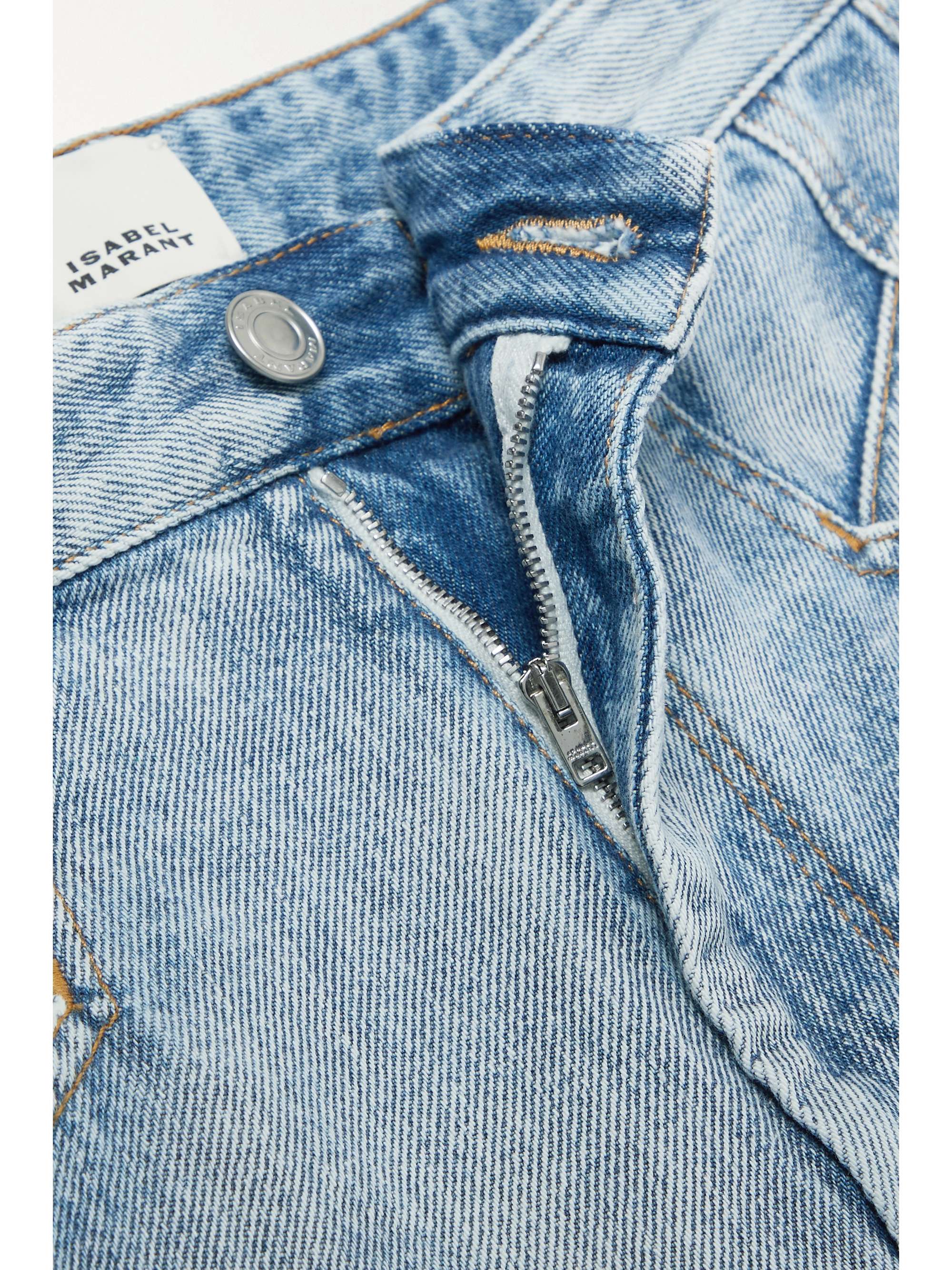 ISABEL MARANT Nadege high-rise wide-leg jeans