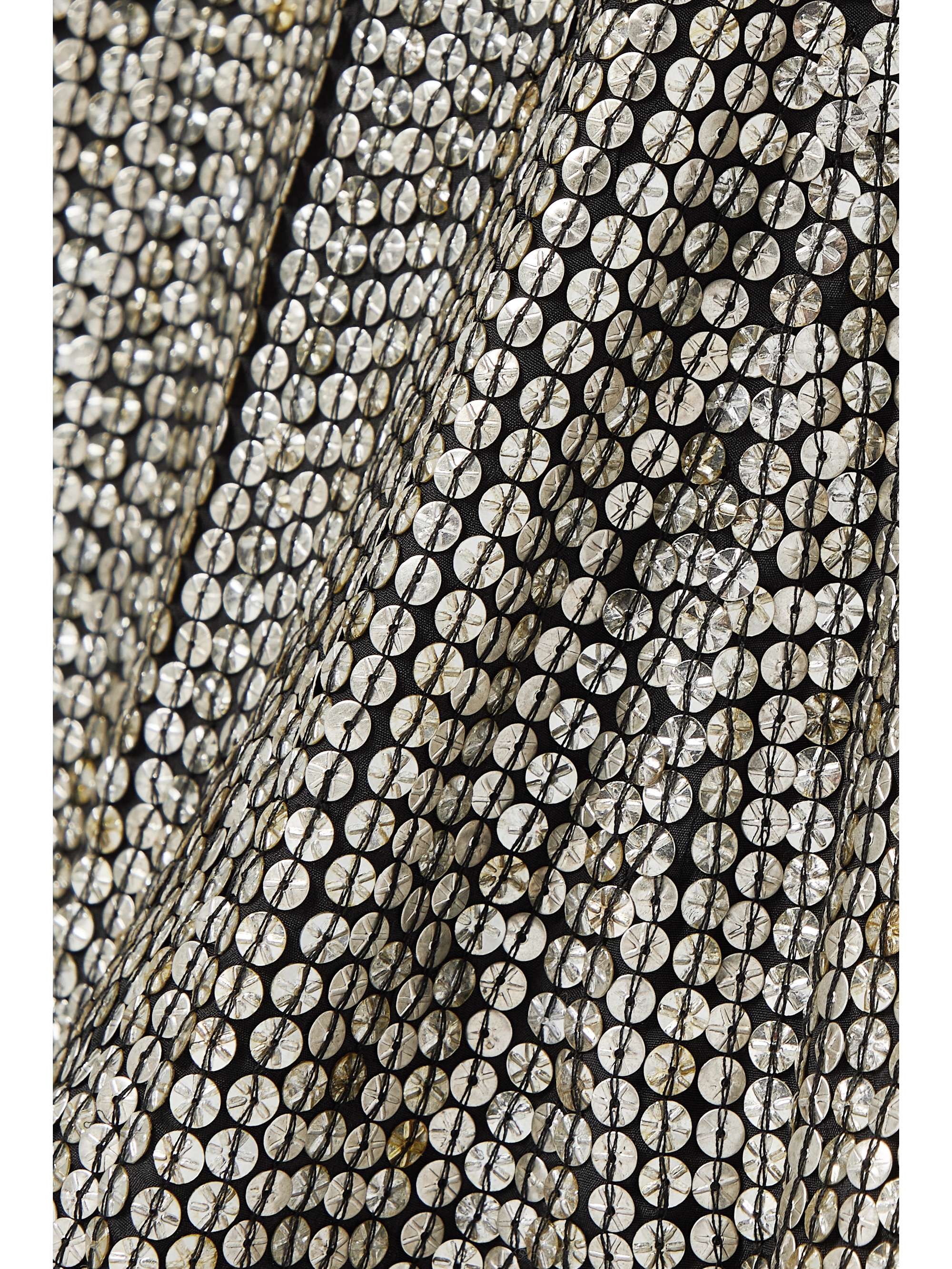 ISABEL MARANT Maelia cutout embellished crepe mini dress