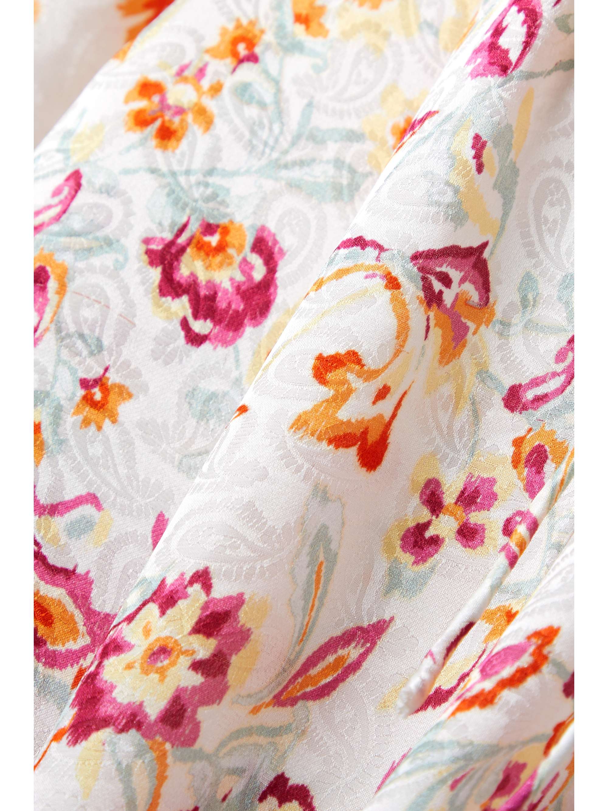 ISABEL MARANT Penelope floral-print satin-jacquard top