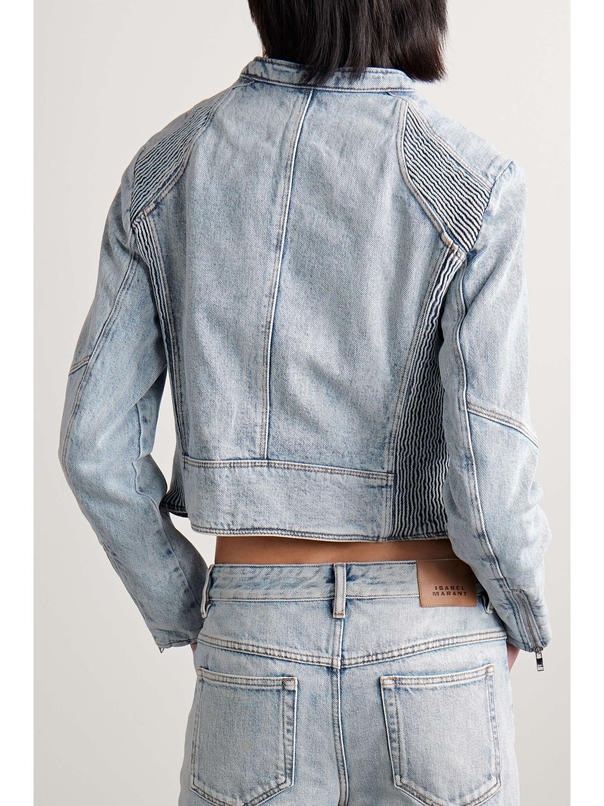 ISABEL MARANT Leys denim jacket | NET-A-PORTER