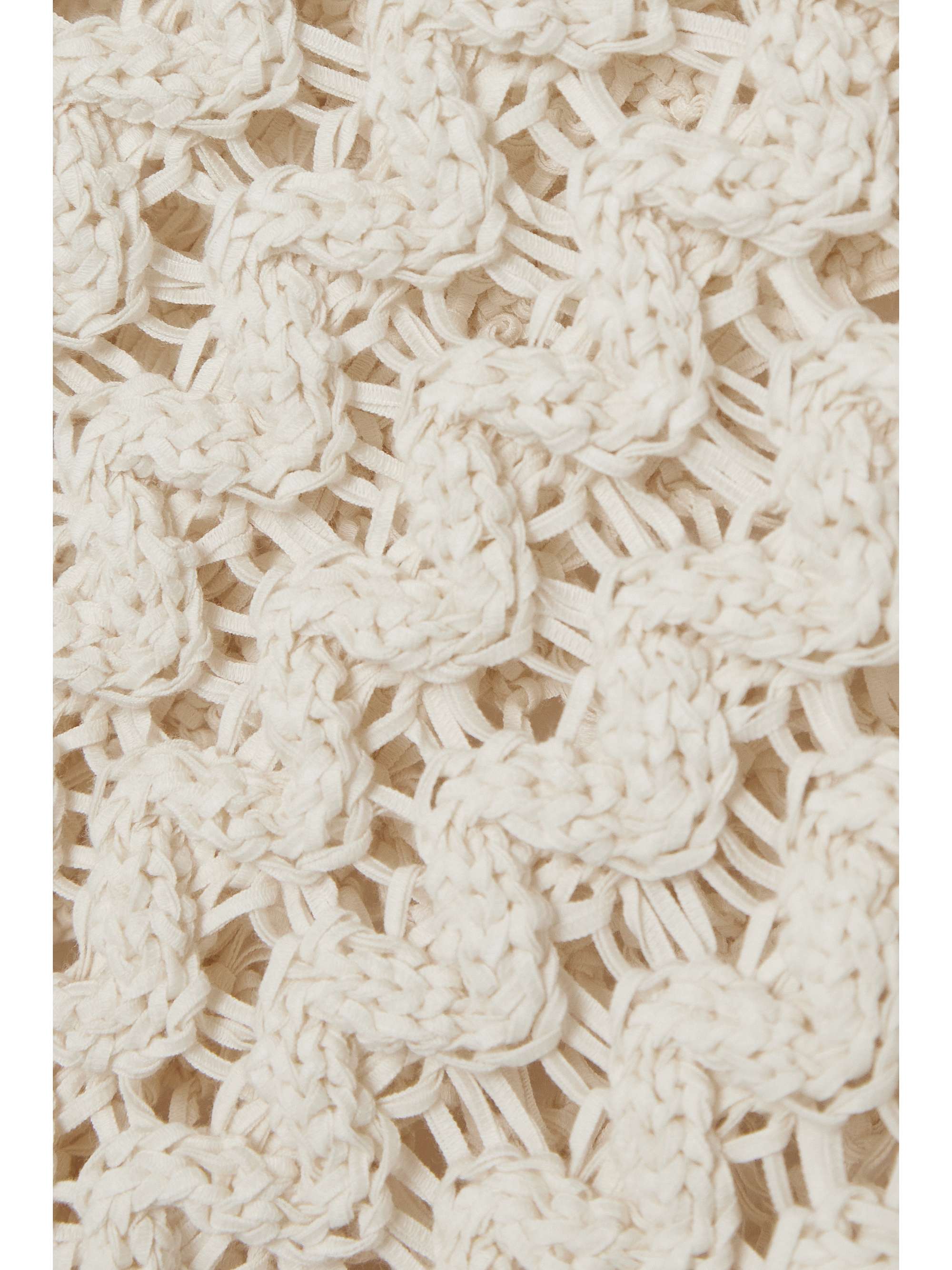 ISABEL MARANT Faye crocheted cotton-blend vest
