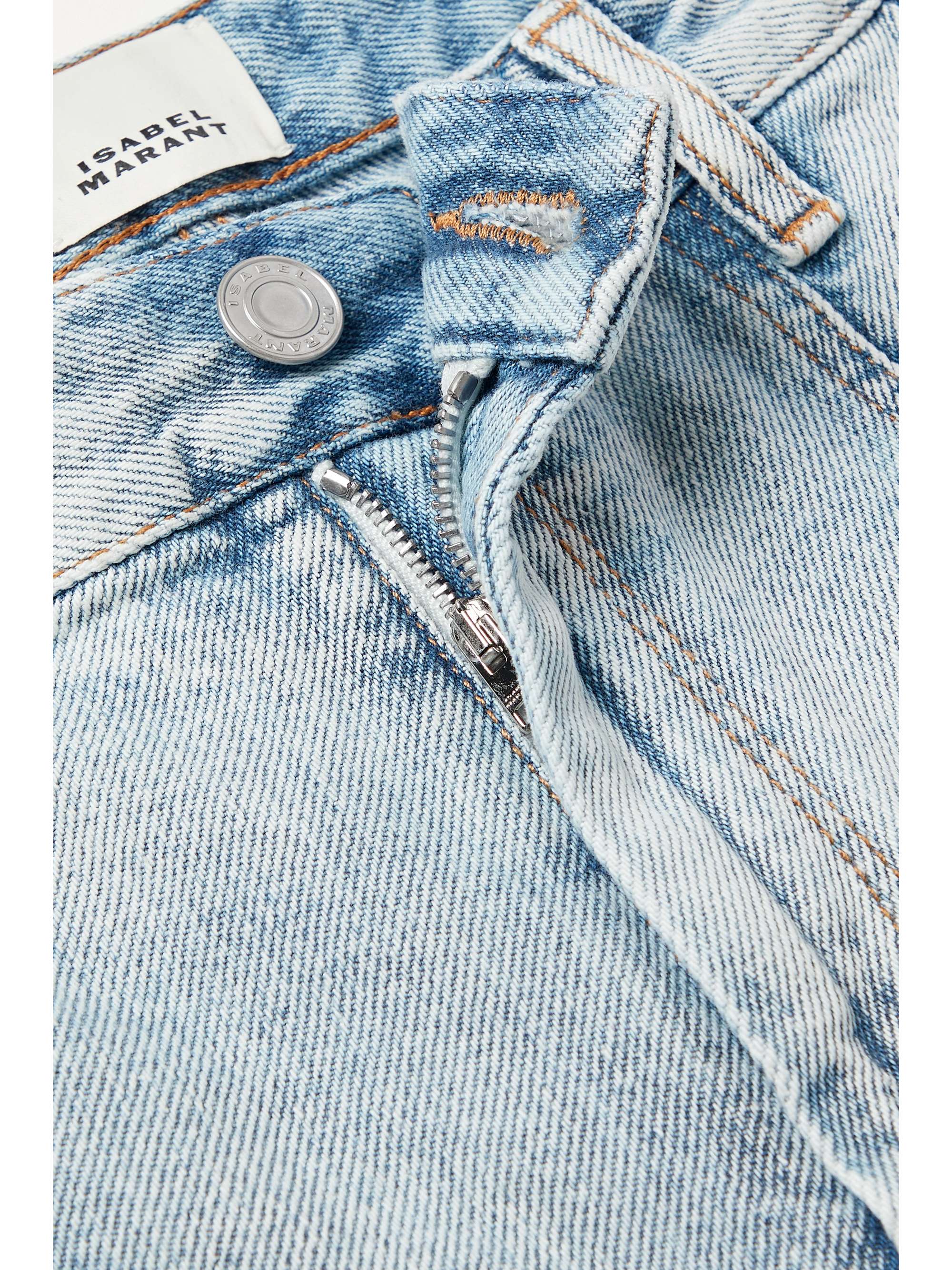 ISABEL MARANT Laora mid-rise slim-leg jeans