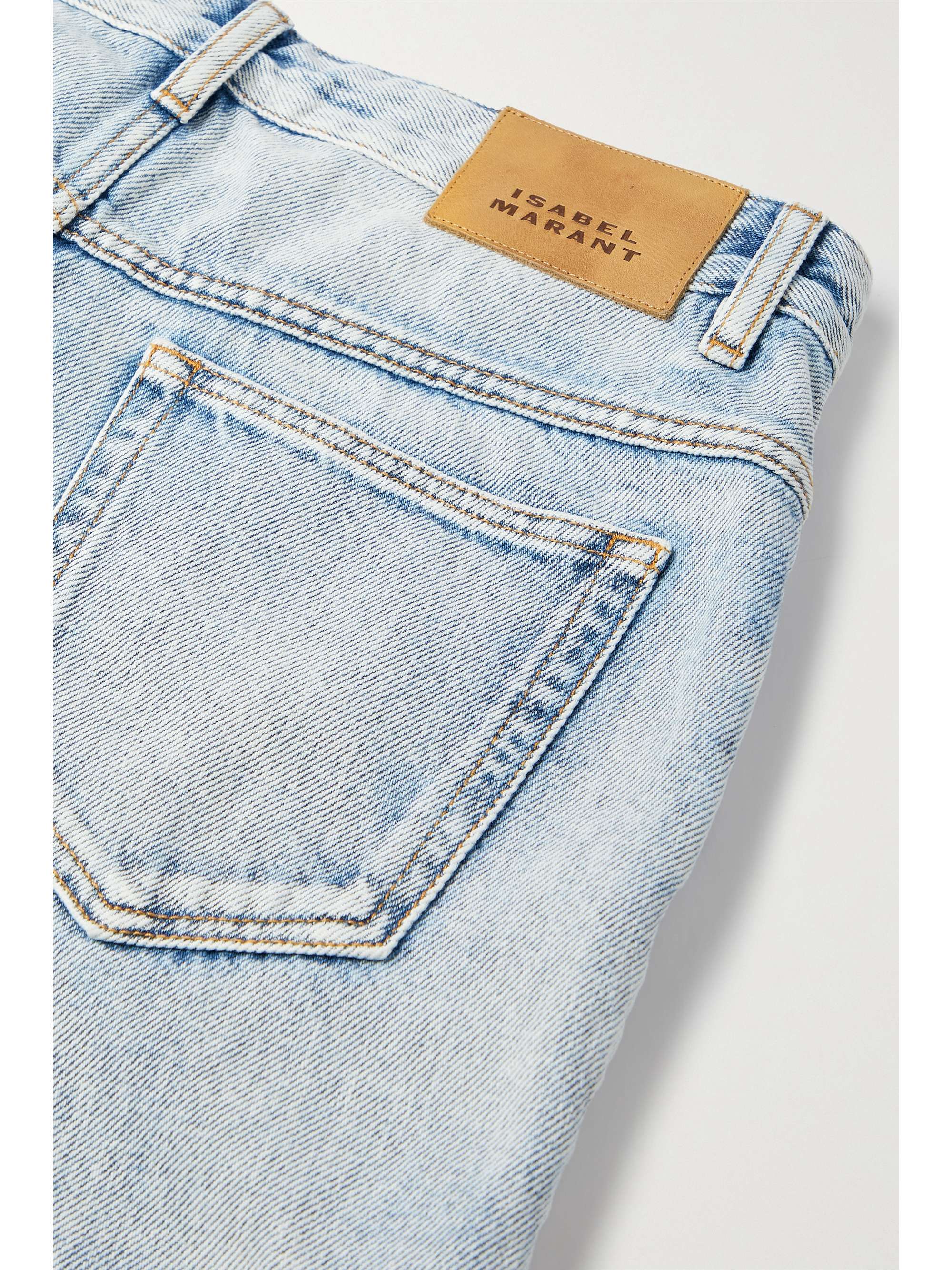 ISABEL MARANT Laora mid-rise slim-leg jeans