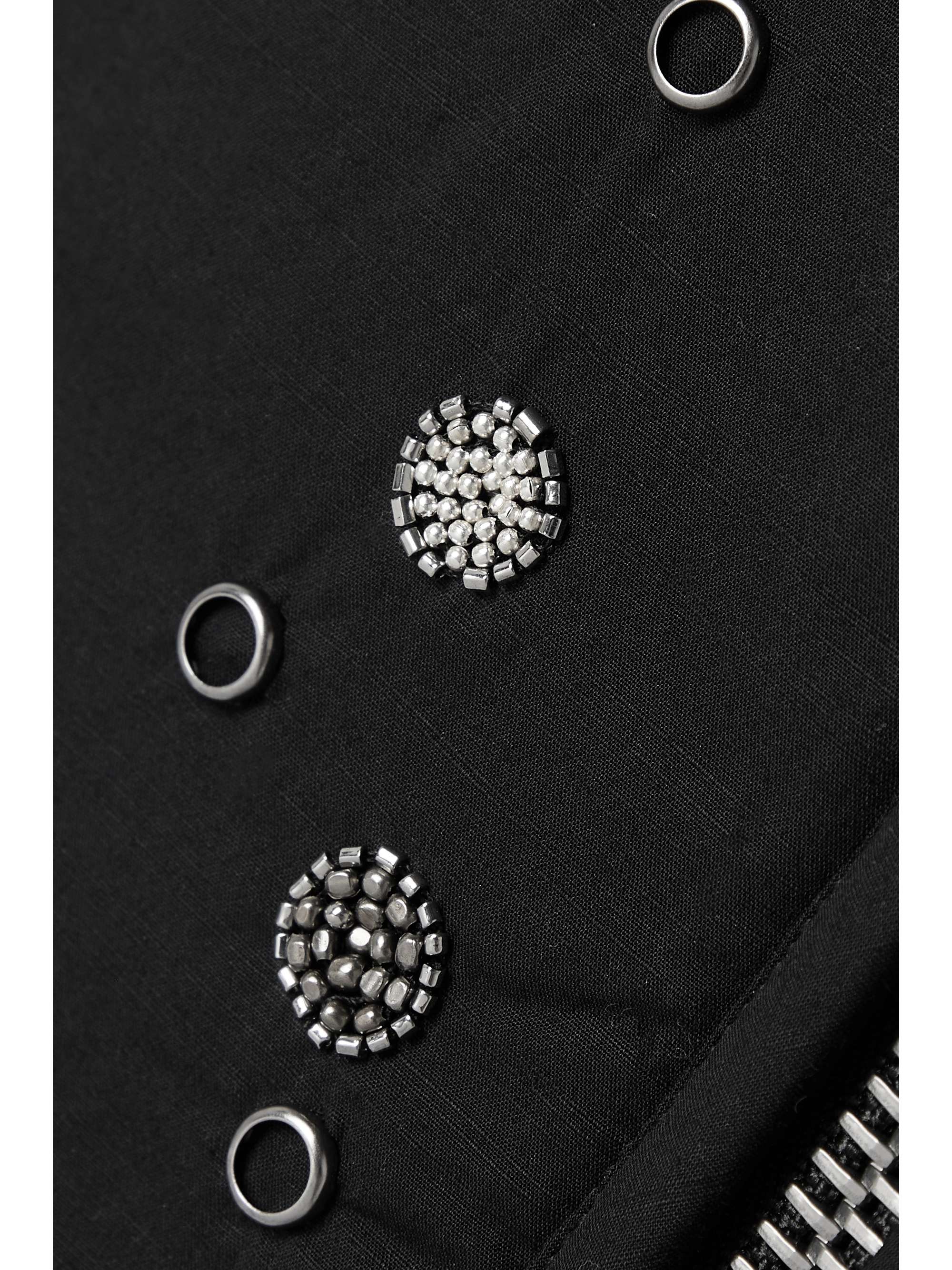 ISABEL MARANT Belila embellished padded cotton mini dress