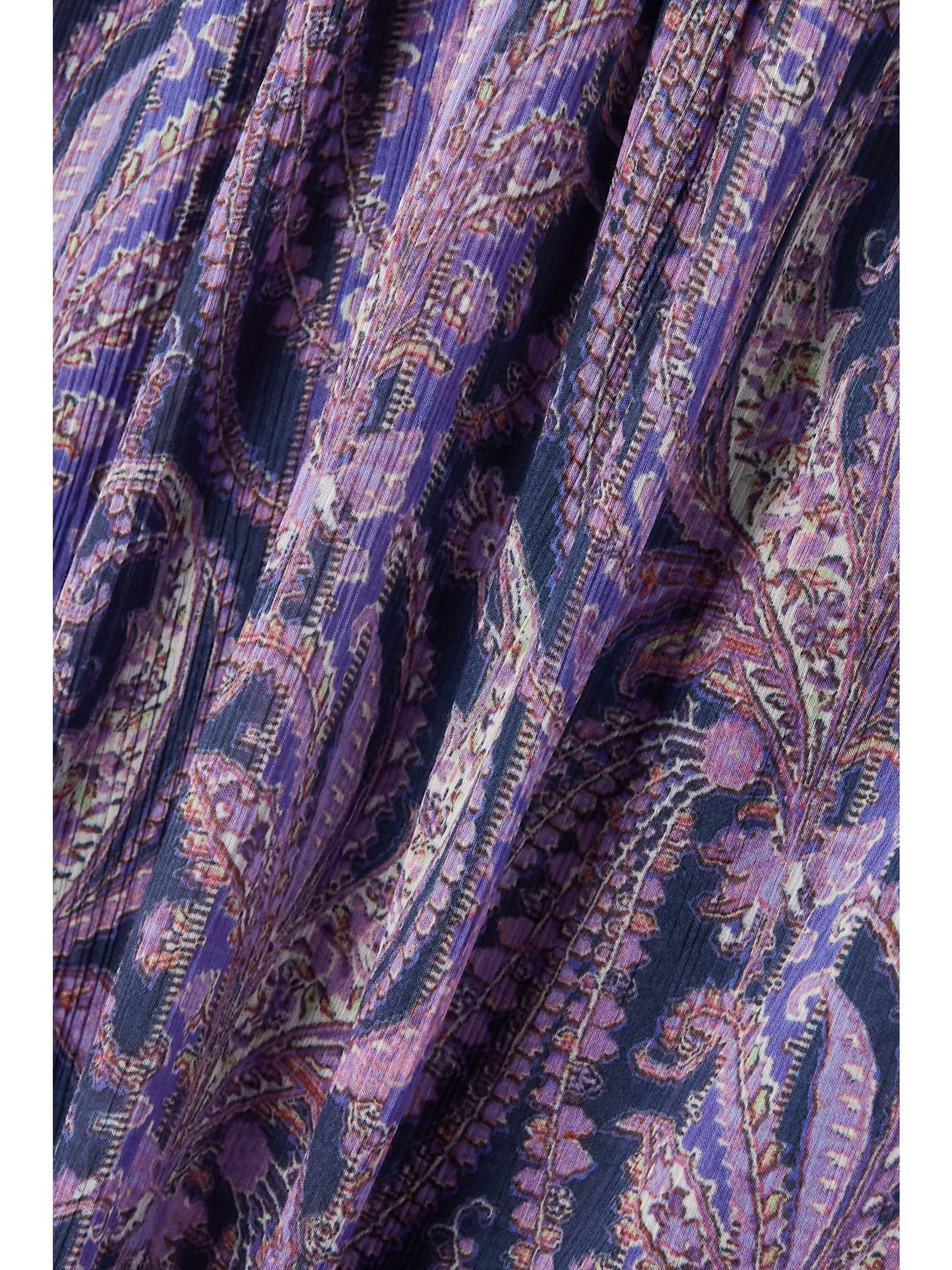 ISABEL MARANT Birona cutout paisley-print cotton and silk-blend ...