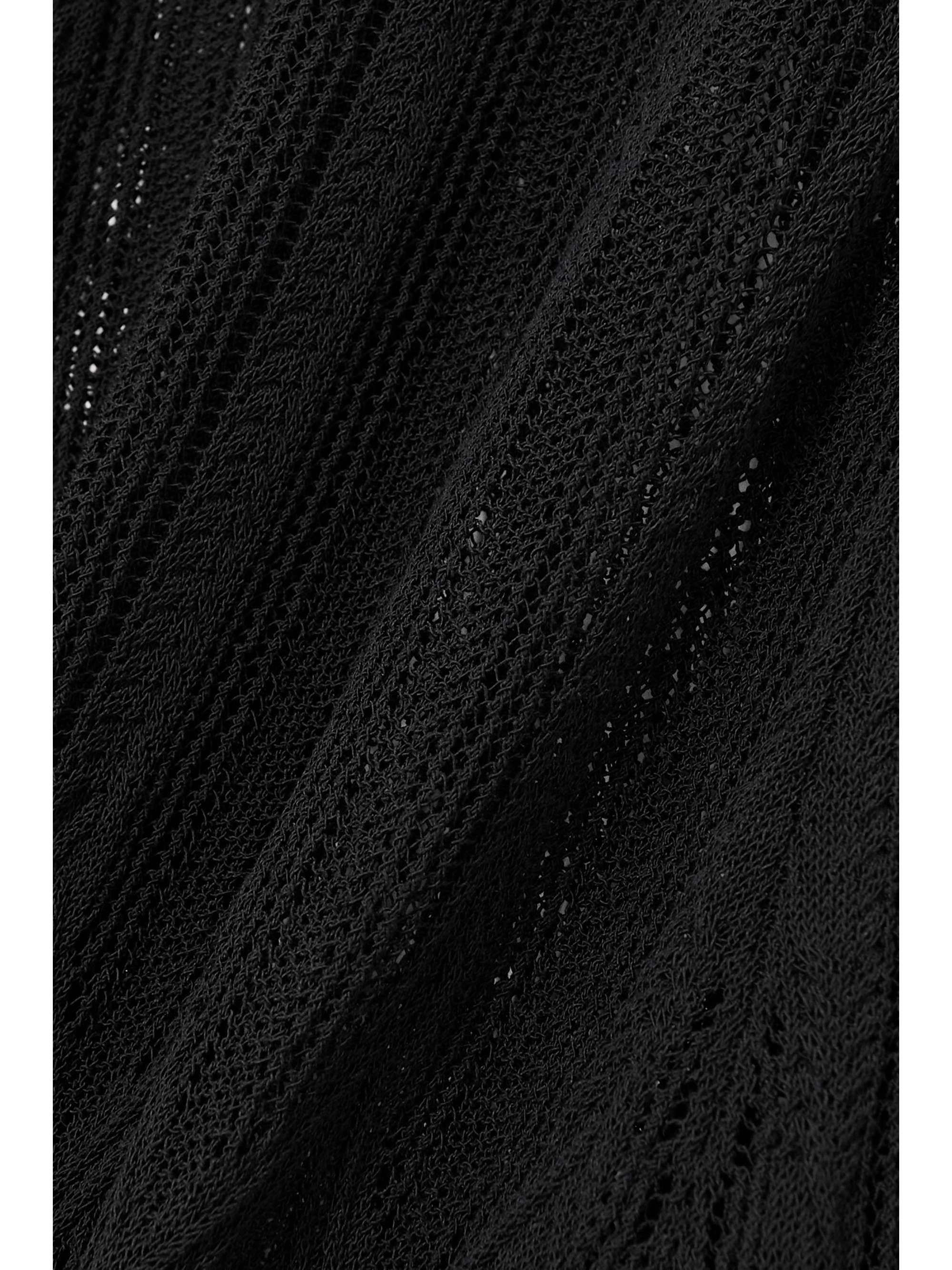 ISABEL MARANT Atedy pointelle-knit cotton-blend maxi dress