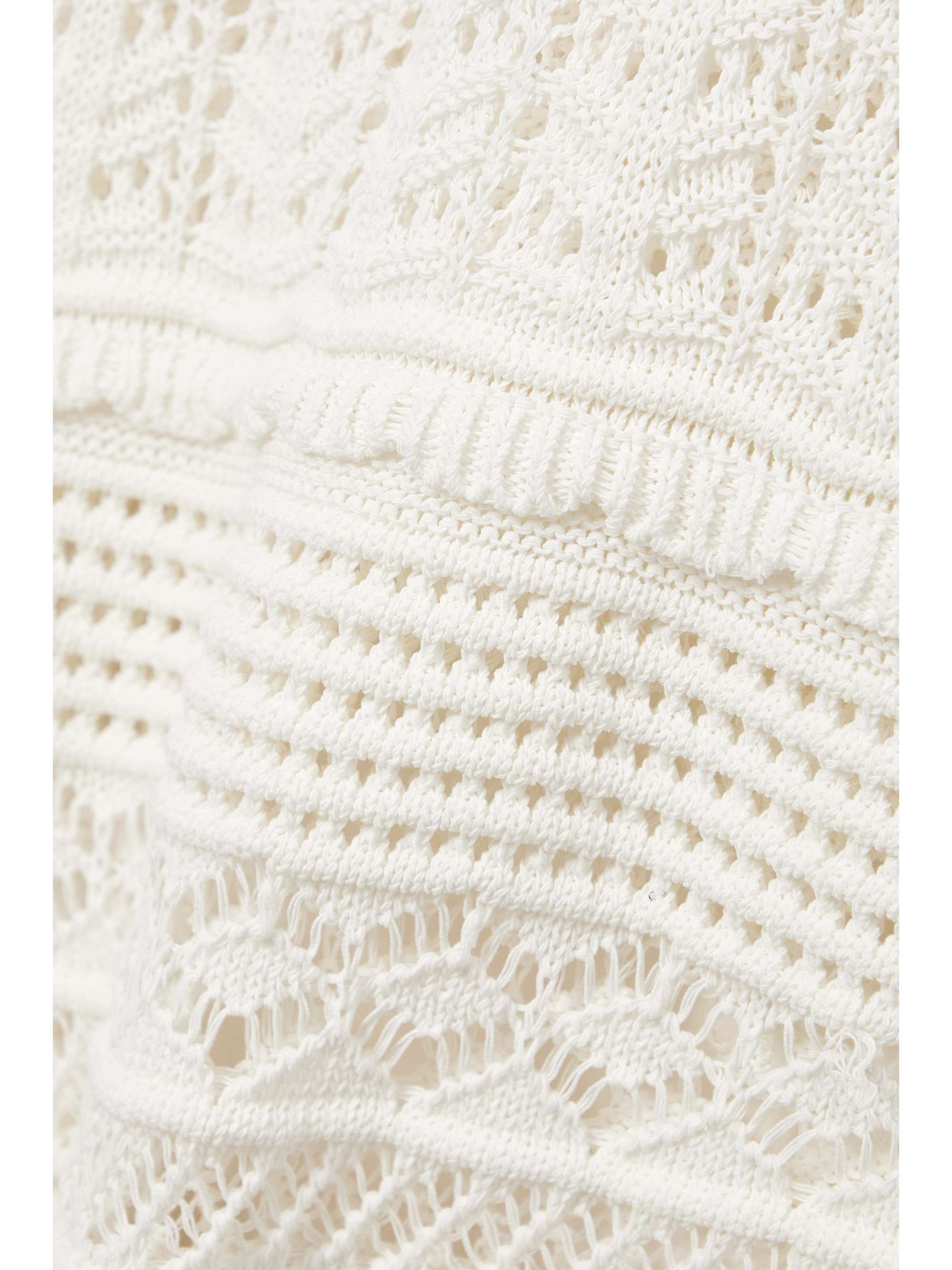 ISABEL MARANT Ava 挑窟针织棉质混纺迷你连衣裙
