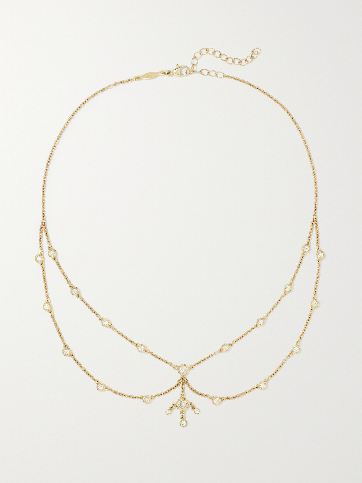 Jacquie Aiche - Selena 14-karat Gold Diamond Necklace - one size