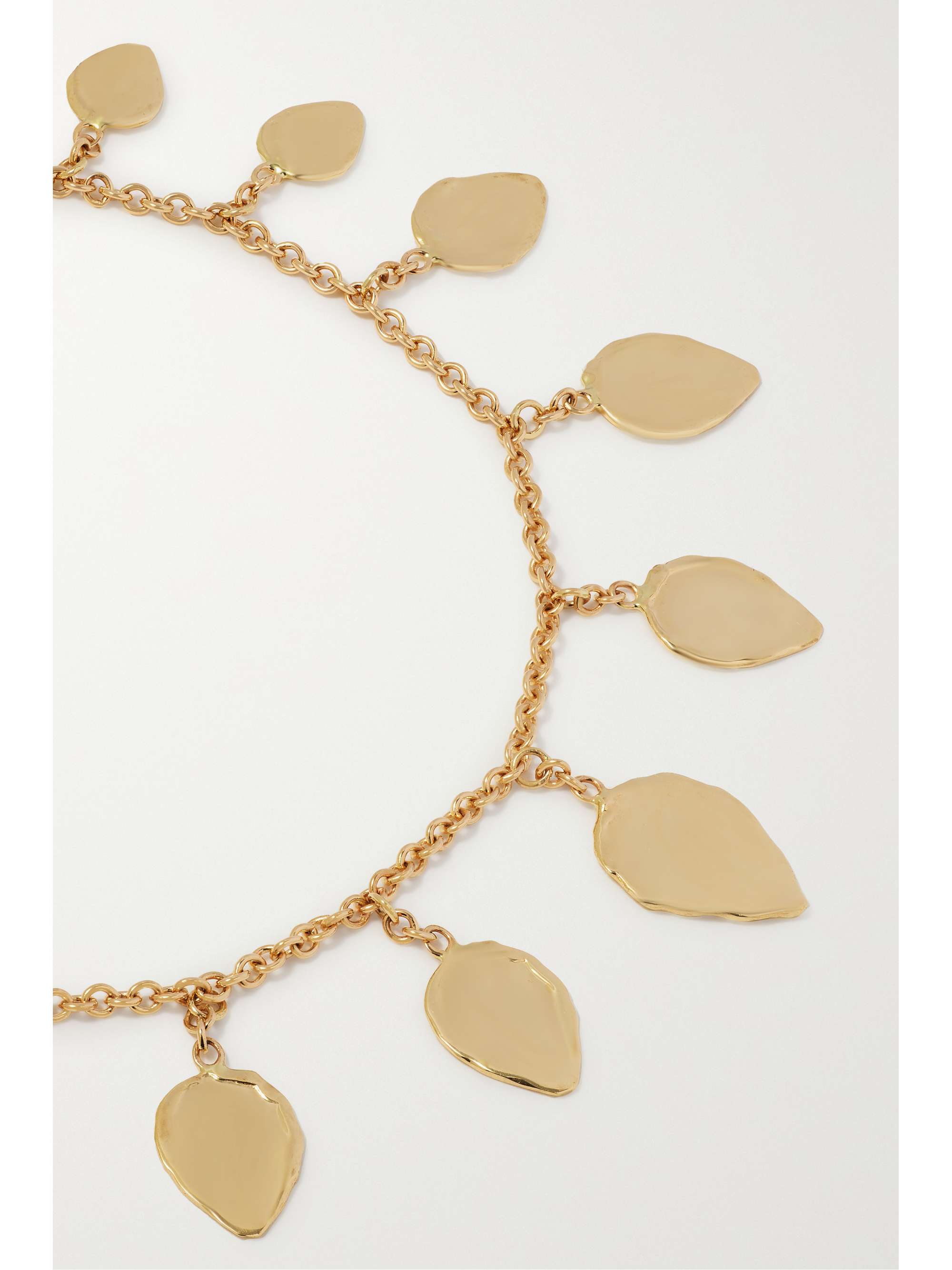 JACQUIE AICHE Shaker 14-karat gold bracelet