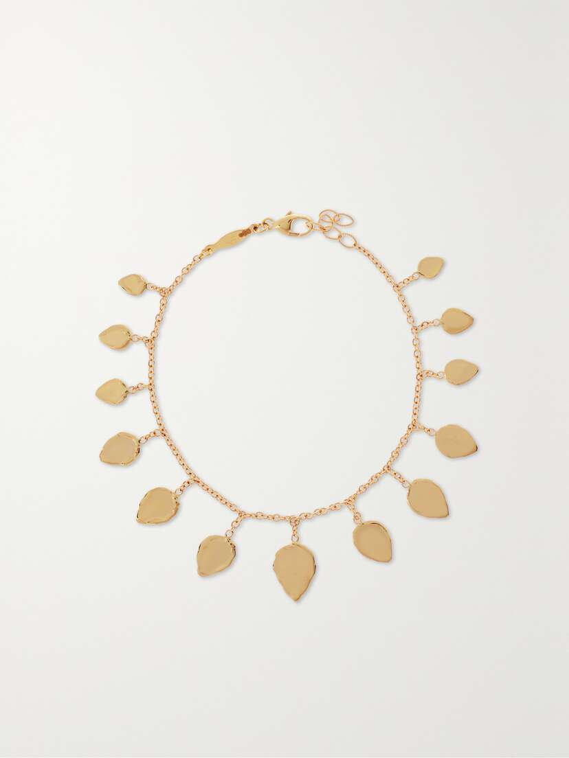 Jacquie Aiche Shaker 14-karat Gold Bracelet